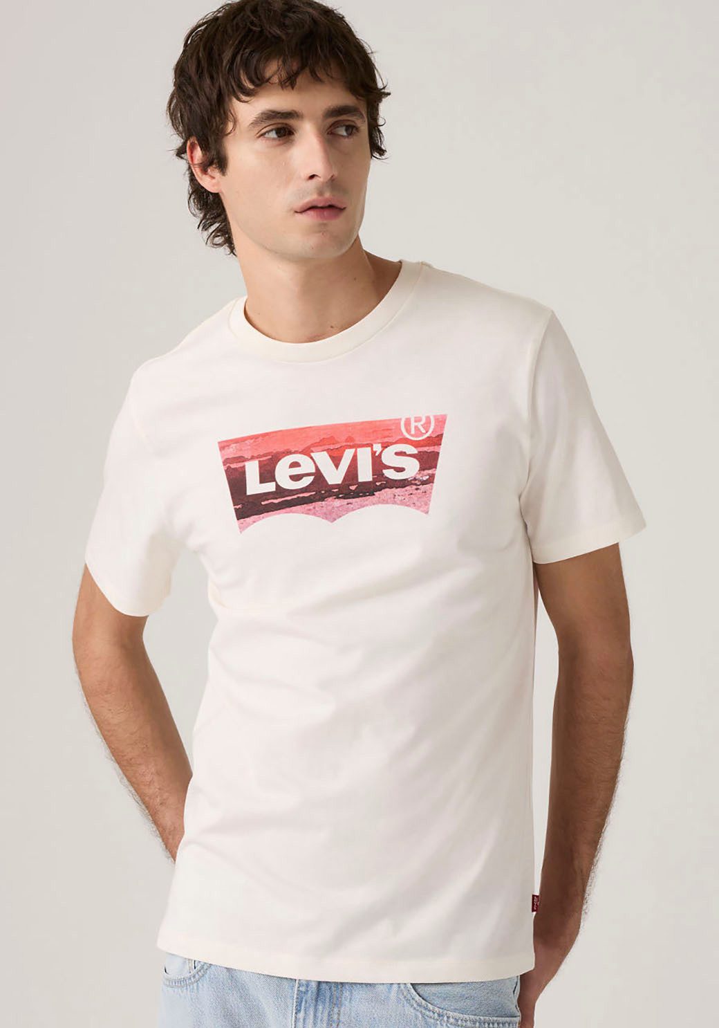 Levi's® T-Shirt Batwing Logo Tee mit Logo-Front-Print günstig online kaufen