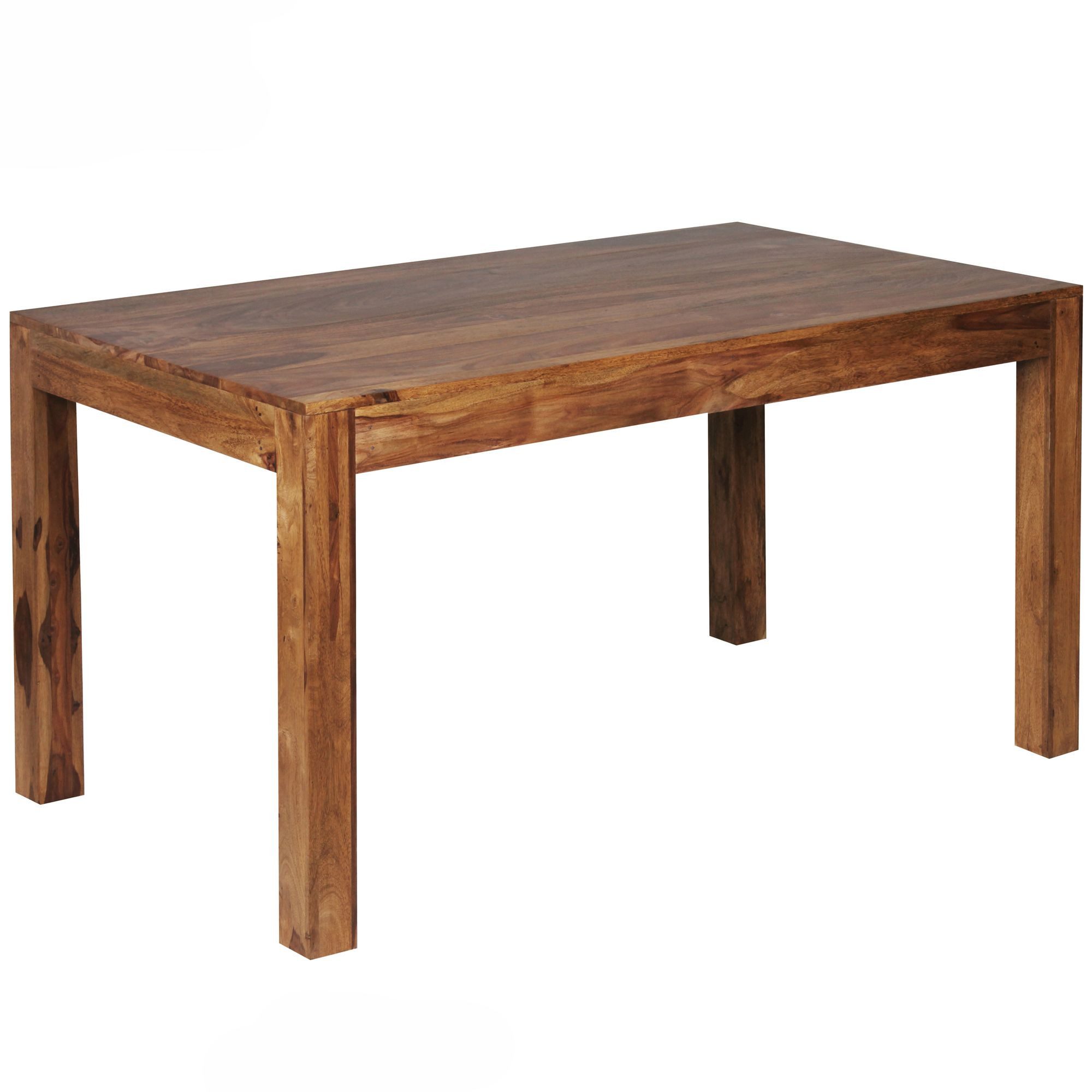 FINEBUY Esstisch SuVa1485_1 (Massivholz 140x80x76 cm, günstig online kaufen