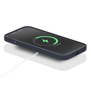 MONOCORD Handyhülle Magsafe Case für iPhone 12 Pro Max - Schwarz 6,7 Zoll, Case geeignet für MagSafe kabelloses Aufladen, MagSafe Zubehör, Magnet