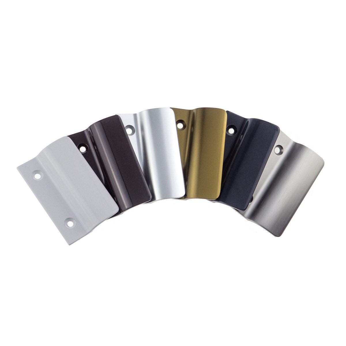 INTRA-TEC Türgriff FH-Flat-Balkontürgriff - extrem-flach - 65x40x13 mm, 1-tlg., Lochabstand - 40 mm