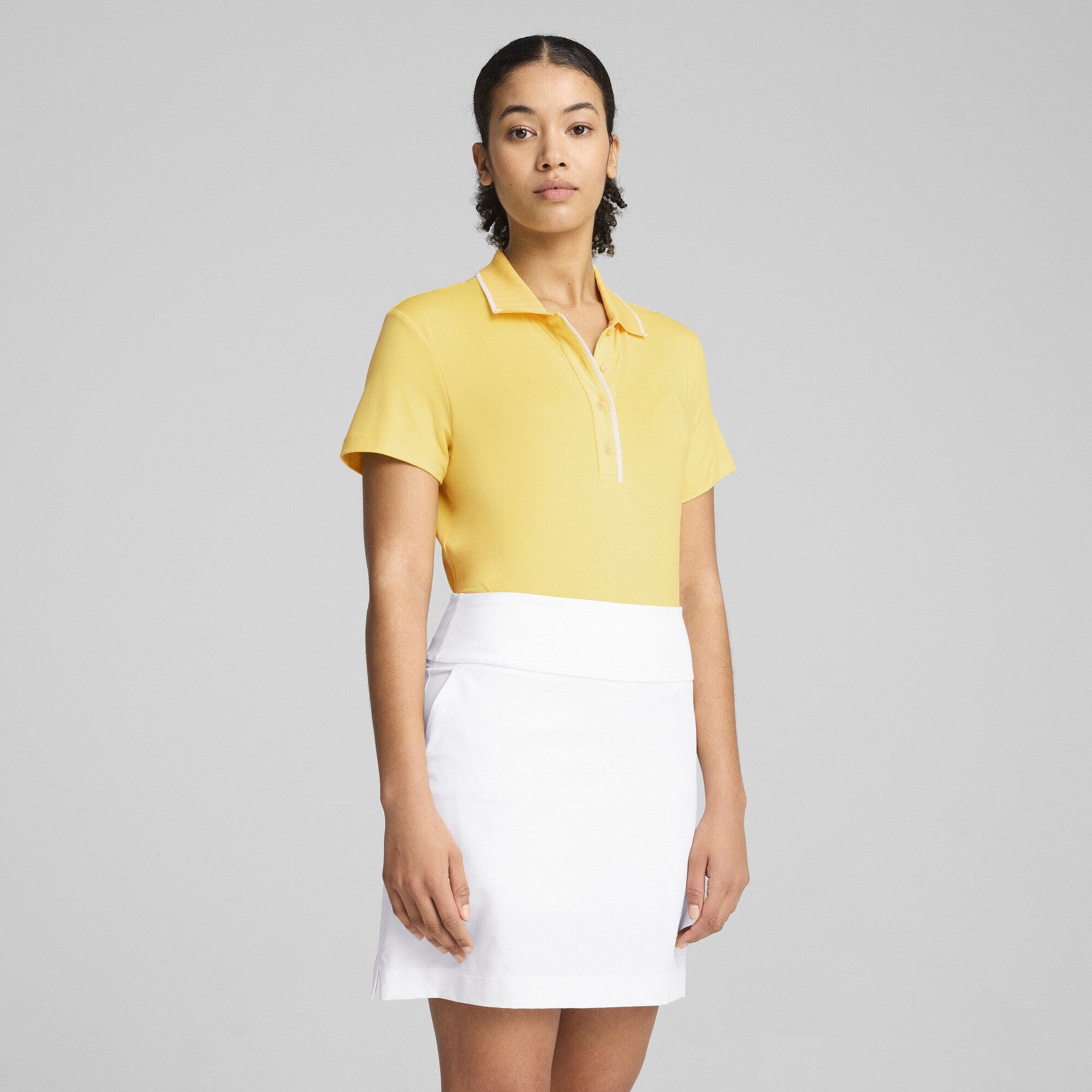 PUMA Poloshirt CLOUDSPUN Bridges Kurzärmeliges Golf-Polo günstig online kaufen