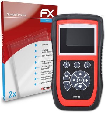 atFoliX Schutzfolie Displayschutz für Autel MaxiCheck Pro, (2 Folien), Ultraklar und hartbeschichtet