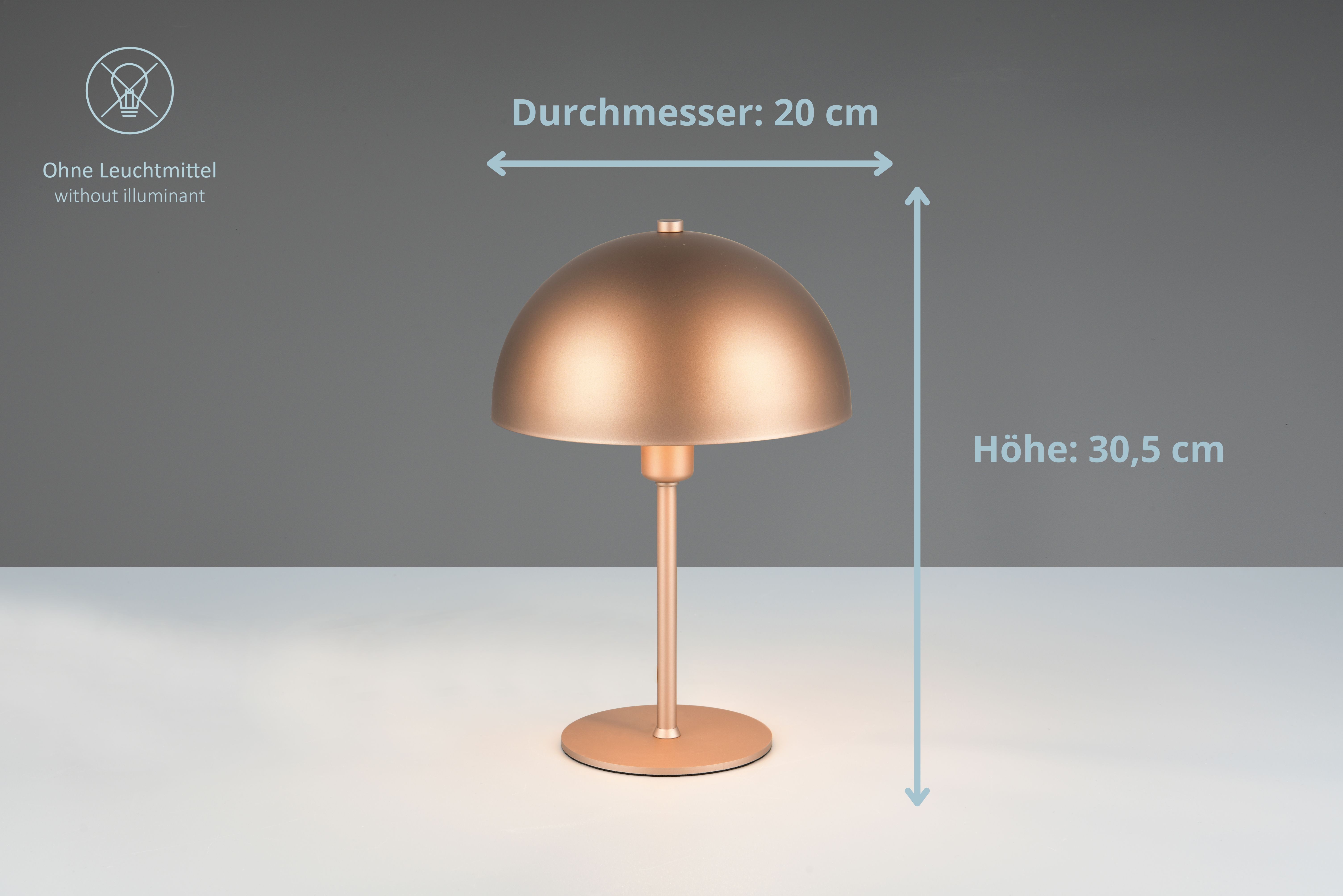 lightling Tischleuchte Lola, LED fest integriert