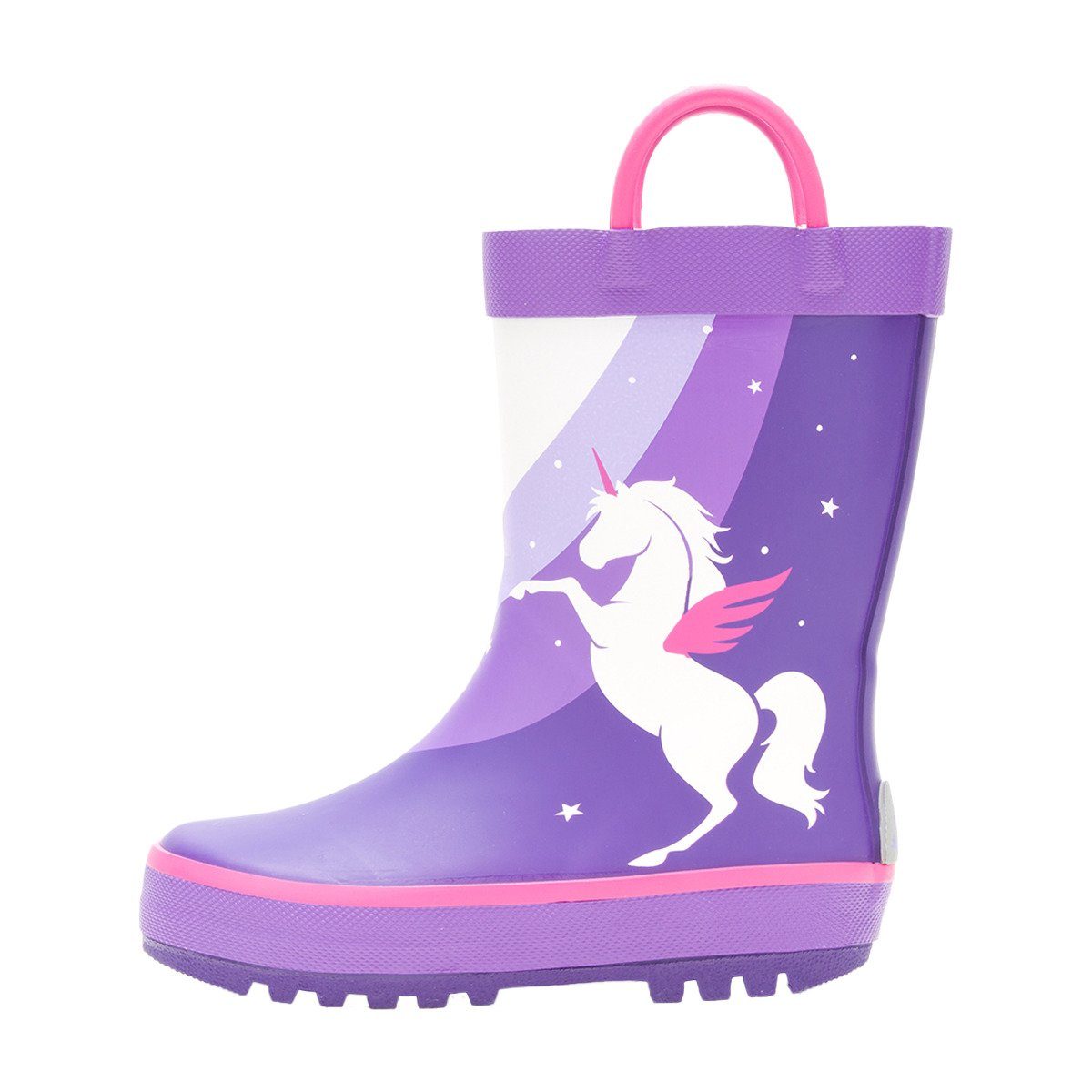 Kamik UNICORN Unisex Gummistiefel Einhornmotiv Kinder lila