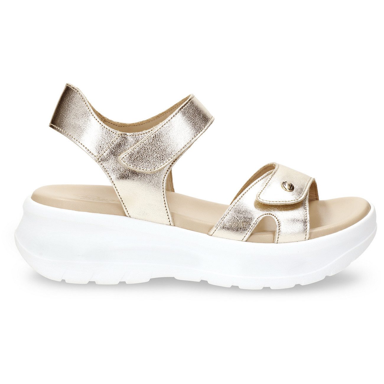 Panama Jack Napa Oro/Gold Keilsandalette