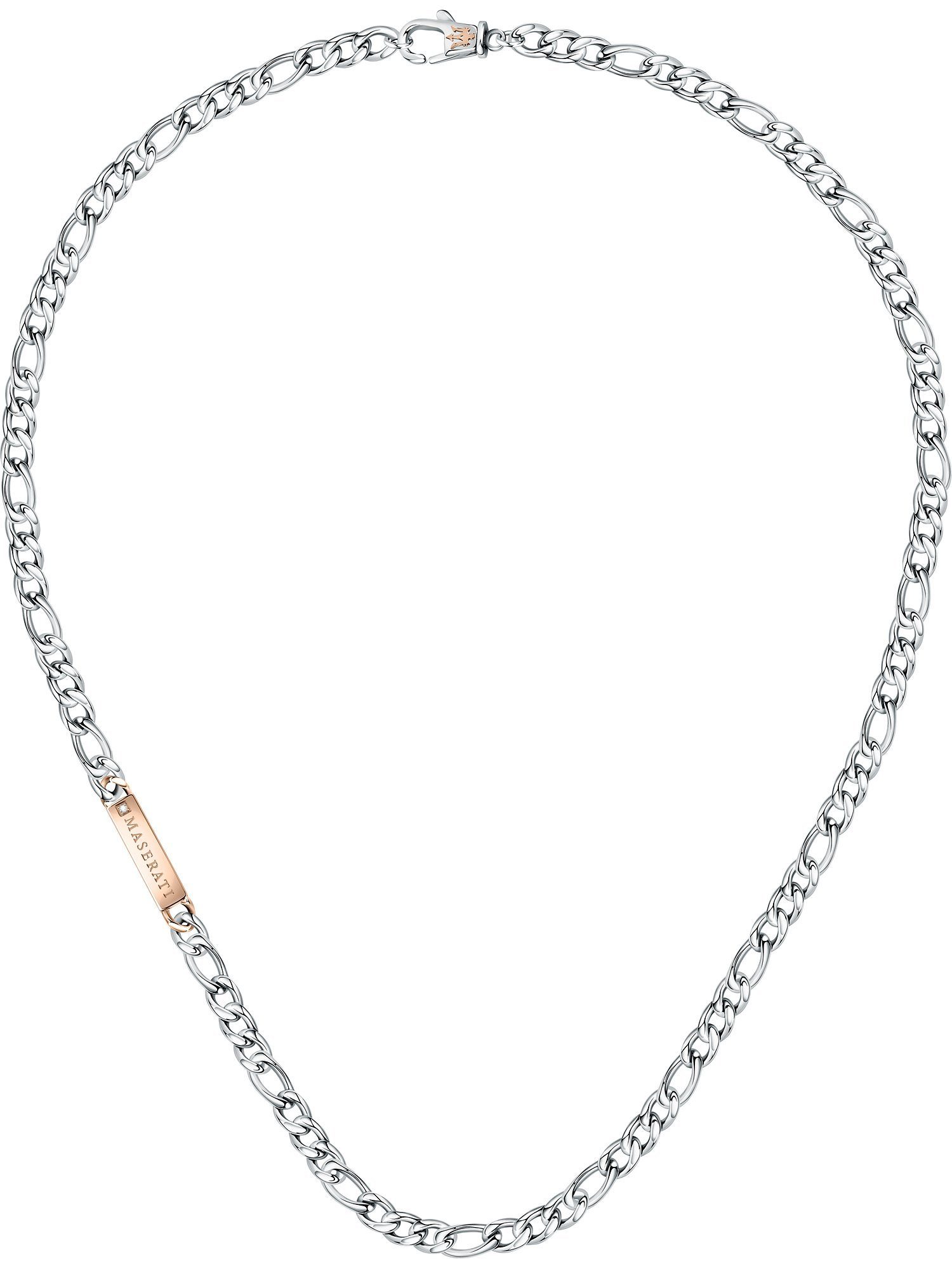 MASERATI Edelstahlkette Maserati Herren-Kette Edelstahl