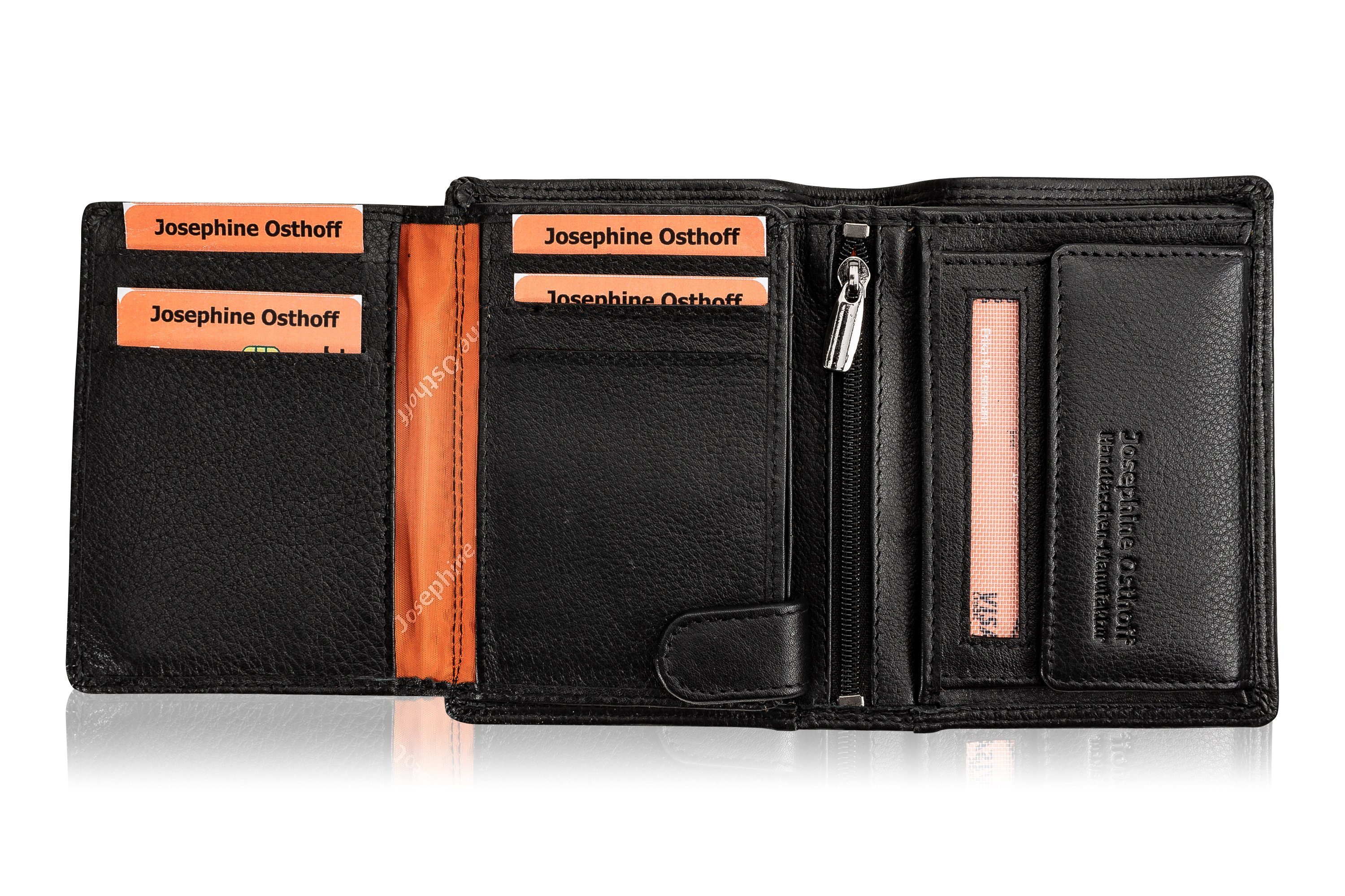 Josephine Osthoff Brieftasche Cash Geldbörse schwarz – Bild 4 von 5