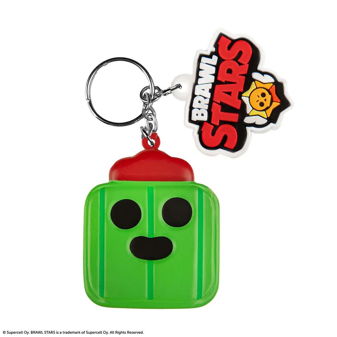 Cinereplicas Schlüsselanhänger Brawl Stars Spike Squishy Schlüsselanhänger