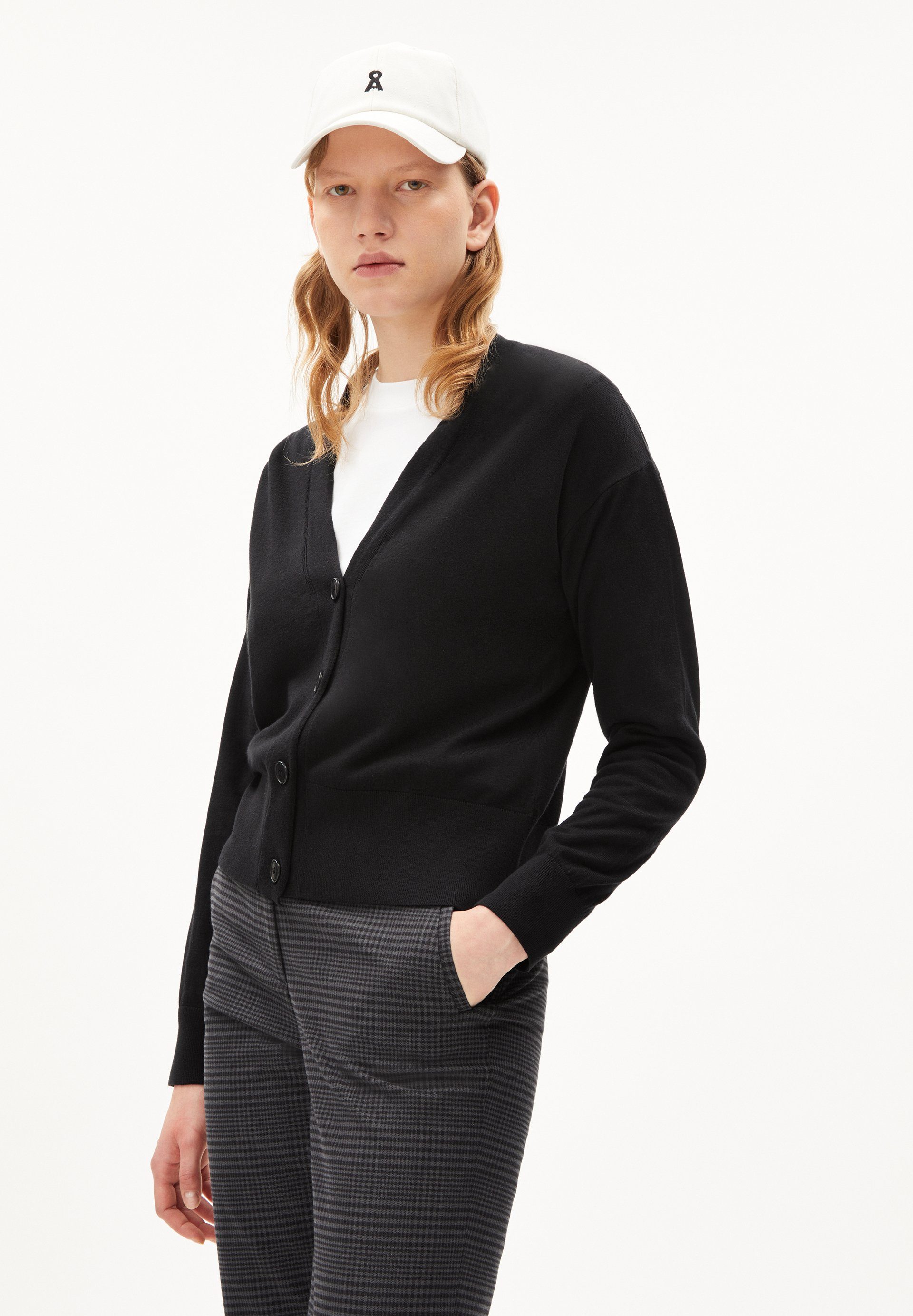 Armedangels Cardigan ODINAAS (Relaxed Fit) Strickjacke Relaxed Fit aus TENCEL™ Lyocell Mix