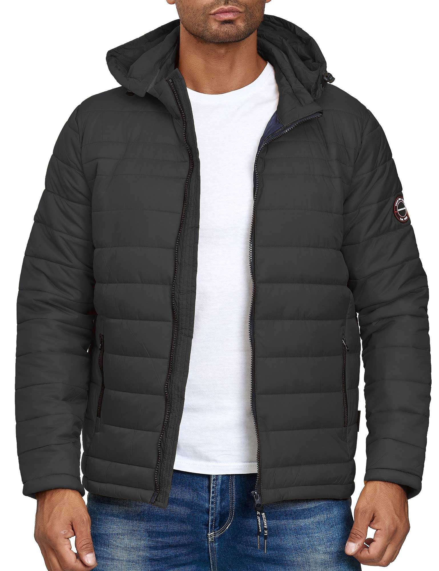 Indicode Allwetterjacke Übergangsjacke Herren - Lascelles - Abtrennbare Kap günstig online kaufen