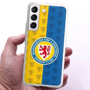 DeinDesign Handyhülle Eintracht Braunschweig Offizielles Lizenzprodukt Logo, Samsung Galaxy S22 Silikon Hülle Bumper Case Handy Schutzhülle