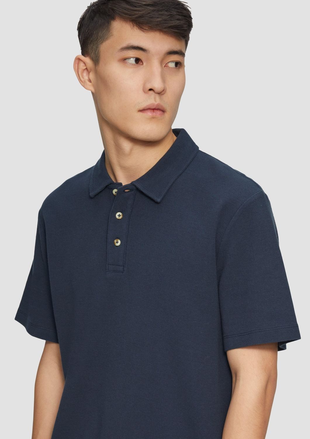 s.Oliver Poloshirt Poloshirt mit Waffelstruktur und günstig online kaufen