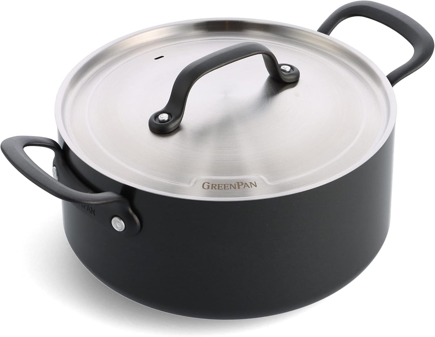 GREENPAN Kochtopf GreenPan Kochtopf 4,9 Liter Backofenfest mit Deckel