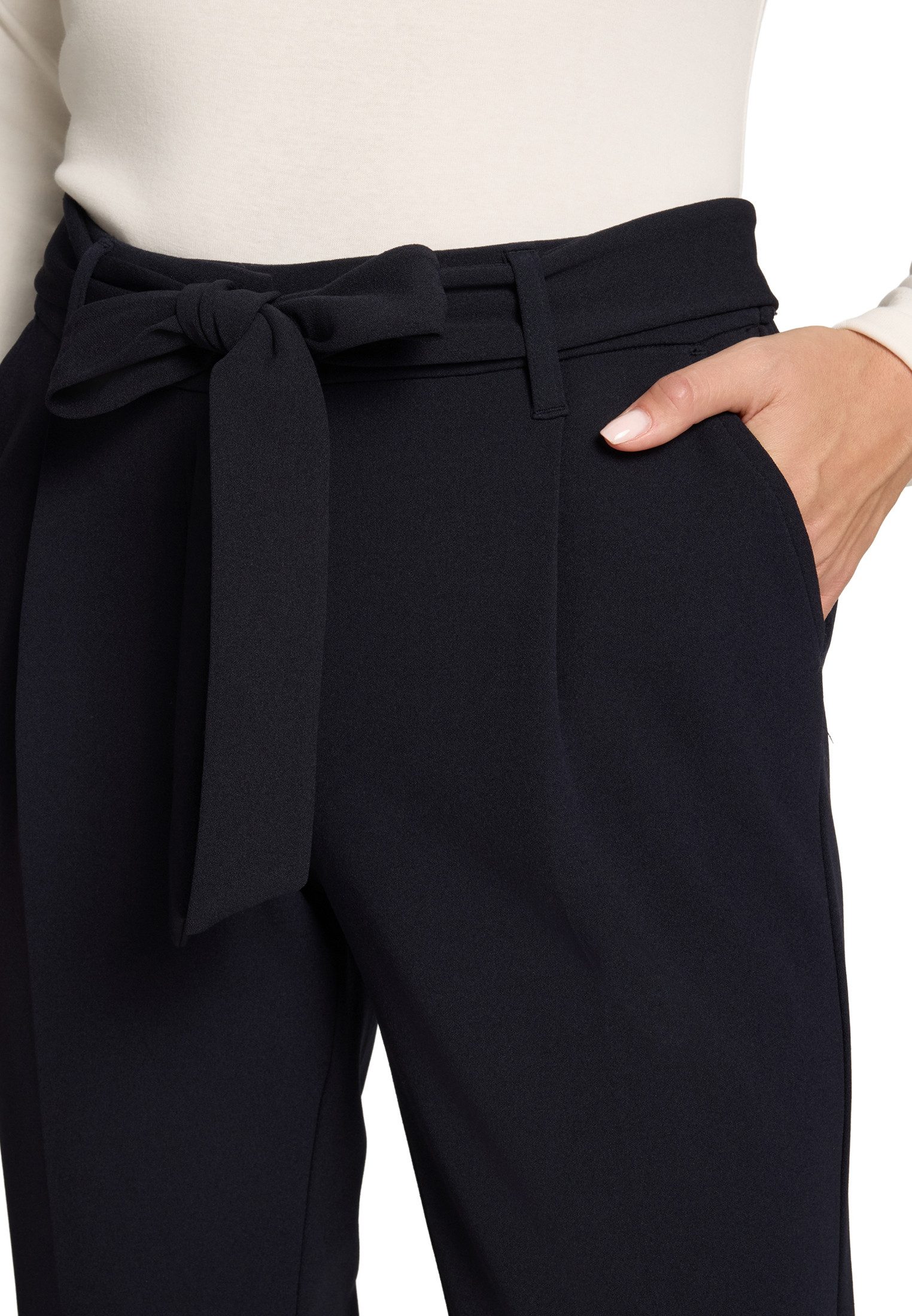 Zero Jerseyhose Damen mit Bindegürtel 28 Inch Gürtel