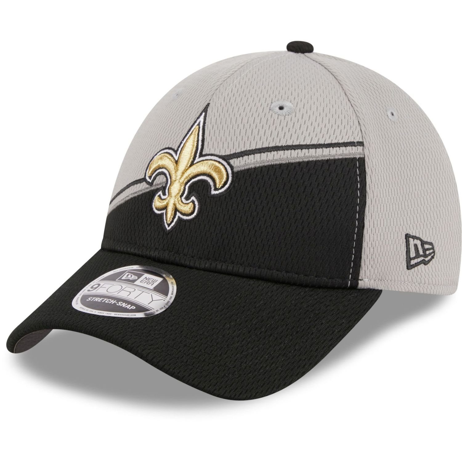 New Era Flex Cap 9Forty Stretch SIDELINE 2023 New Orleans Saints