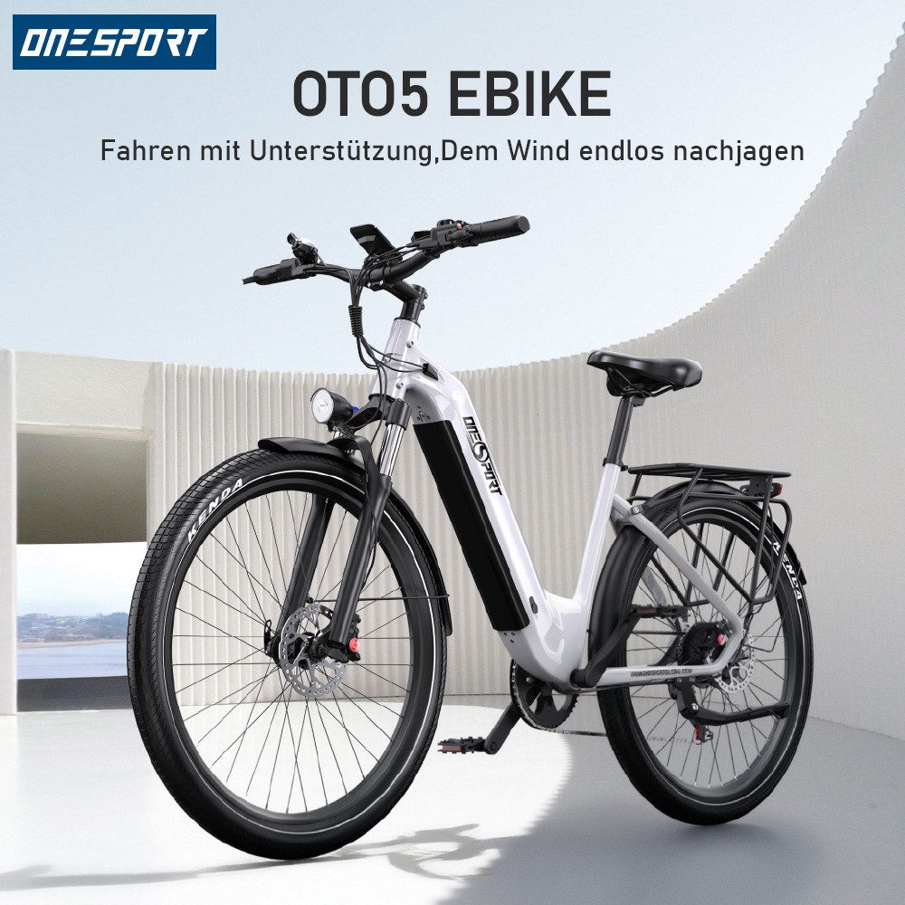 Vankel E-Bike Cityrad e bike für herren 28 zoll 18.2AH 36V 655WH damen 120km E-MBT, SHIMANO, Kettenschaltung, Heckmotor, 655,2 Wh, e bike für damen herren 28 zoll Cityrad 7 Gang Shimano hydraulischen