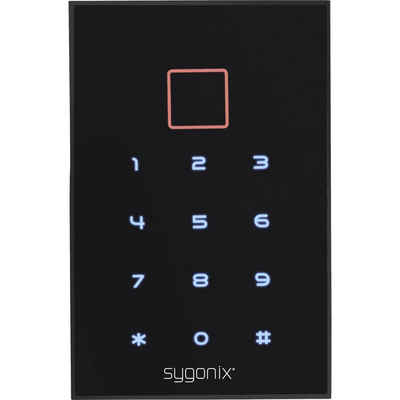 Sygonix Türschließer Touch-Codeschloss mit Kartenleser, mit beleuchteter Tastatur, mit Touchscreen