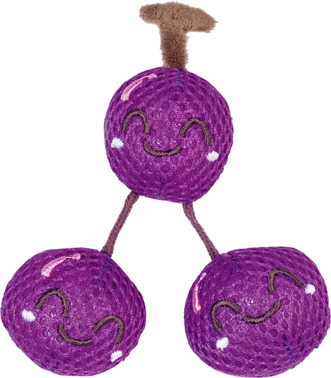 Nobby Raschelkissen Nobby Früchtchen mit Catnip 11 cm Ø 3,5 cm, PET