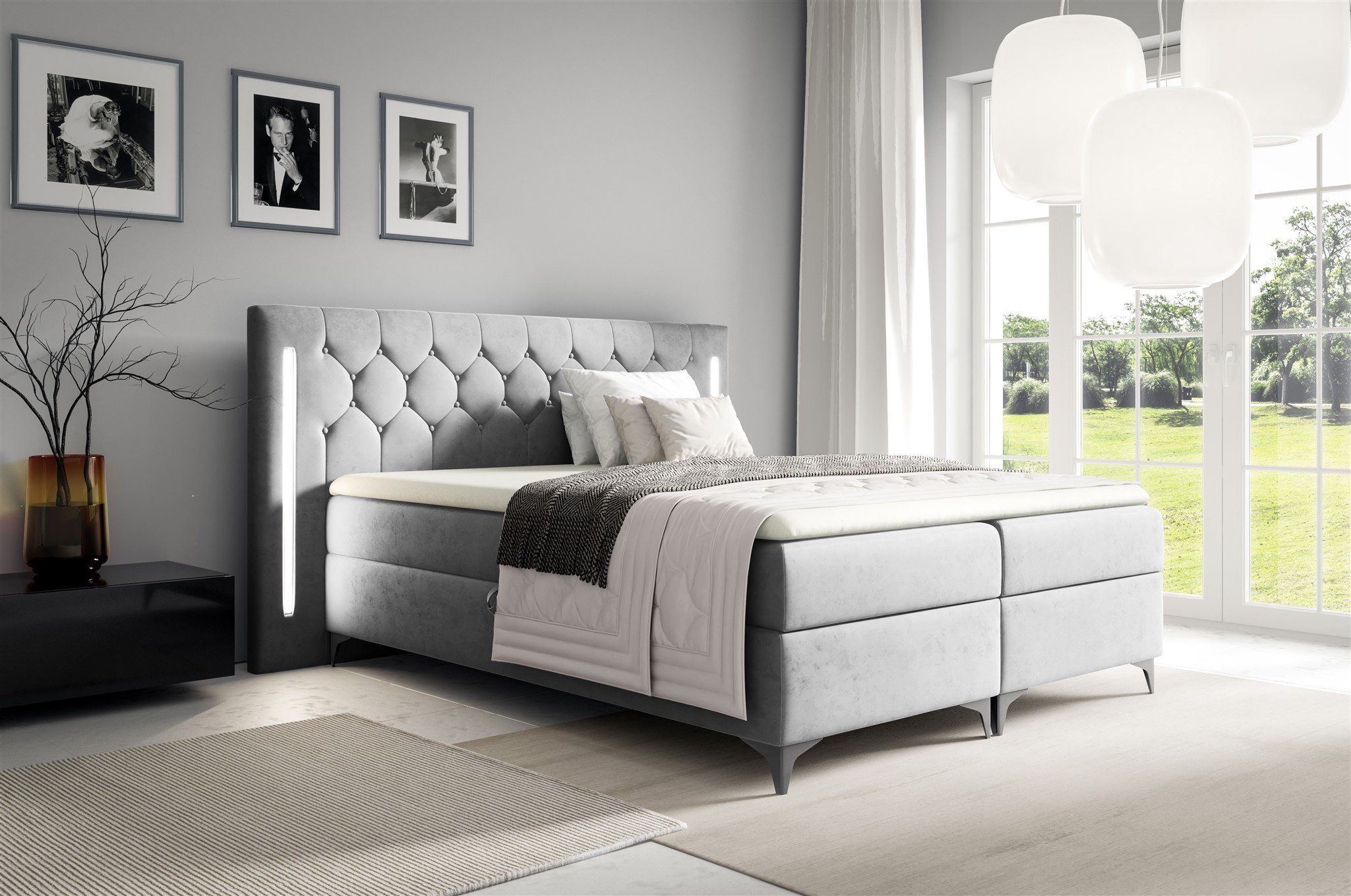 Fun Möbel Boxbett Schlafzimmerbett ELODIE in günstig online kaufen
