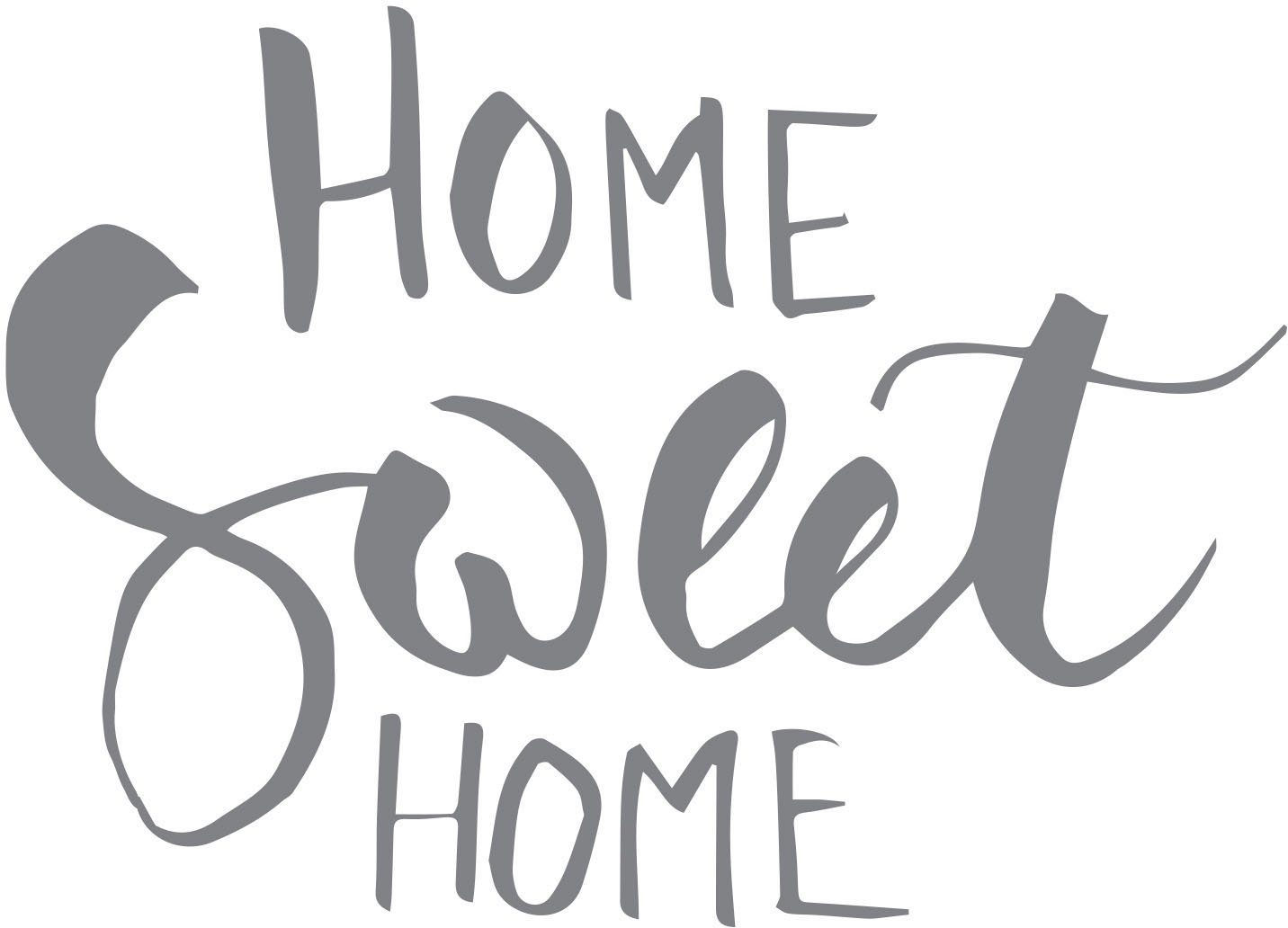 queence Wandtattoo HOME SWEET HOME (1 St)