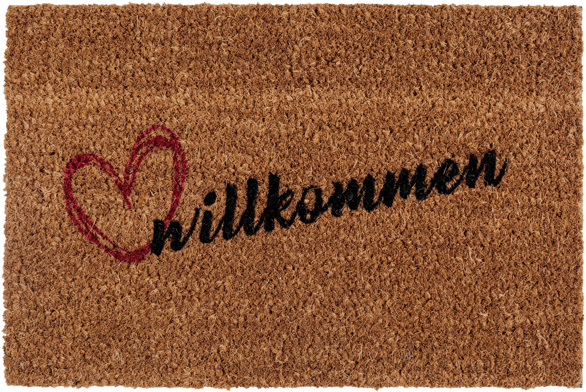 Andiamo Fußmatte Kokos Willkommen, rechteckig, Höhe: günstig online kaufen