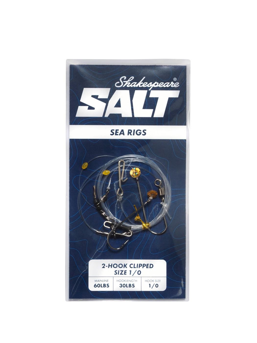 Butthaken Shakespeare 2-Hook Clipped Size 1/0