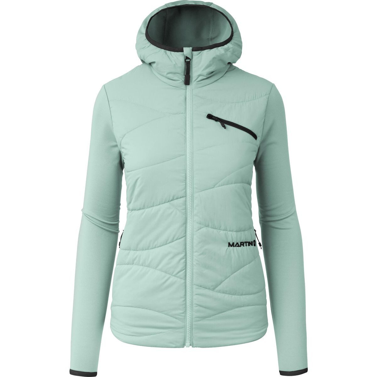 MARTINI Outdoorjacke Alpmate IN Hybrid Hooded Jacket W Leichte, winddichte Sommerjacke mit Primaloft® Isolierung, ideal für