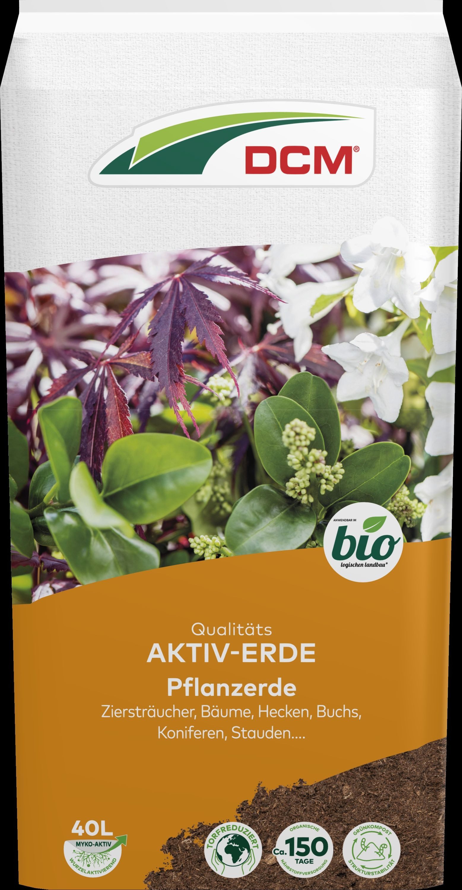Cuxin DCM Pflanzerde DCM AKTIV-ERDE Pflanzerde 40 Liter