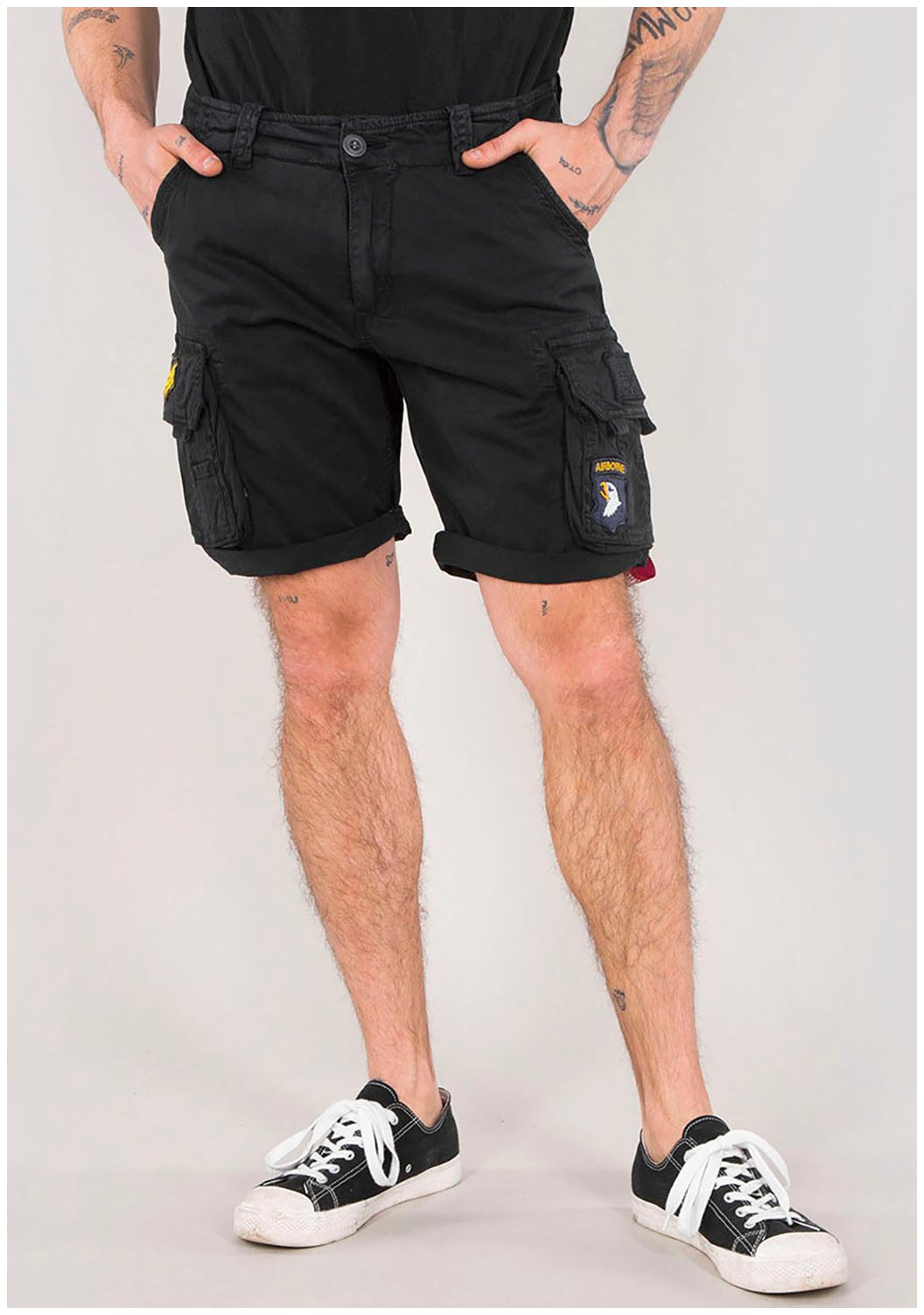 Alpha Industries Cargoshorts Crew Short Patch