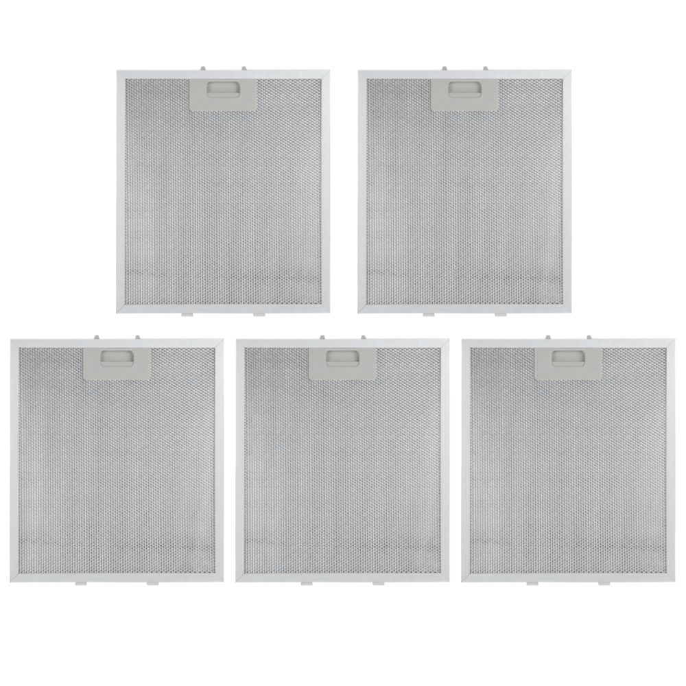 Trade-Shop Metallfettfilter 5x passend für Pitsos 2MEB60 2MEB60S 2MEB90 2MEB90S 3MEB60 3MEB90, Zubehör für Dunstabzugshauben wie Balay 3BC761BC, 3BC761NC, 3BC761XC, 3BC764B, 3BC764N, 3BC764X, 3BC771BC, 3BC771NC, 3BC771XC, 3BC774B, 3BC774N, 3BC774X, 3BC791BC, 3BC791NC, 3BC791XC, 3BC794B, 3BC794N, 3BC794X, 3BC864, 3BC865, 3BC866, 3BC892, 3BC894, 3BC895, 3BC896, 3BC898, 3BC994, 3BC998, 3BC999, 3BC8124, 3BC8126, Länge: 310 mm / Breite: 250 mm / Höhe: 8 mm / Form: rechteckig