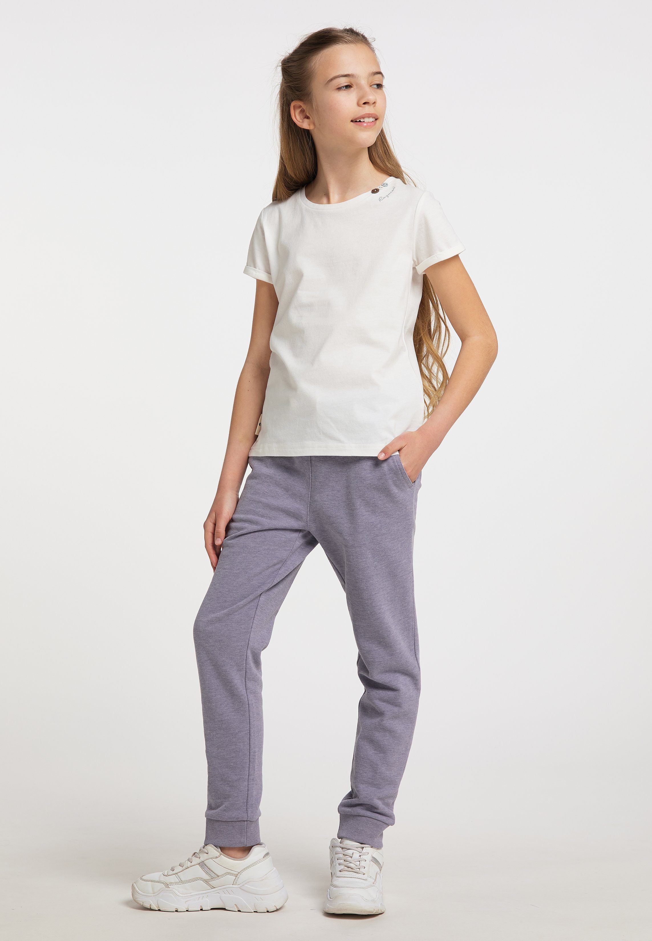 Ragwear T-Shirt EIKA ORGANIC Nachhaltige & Vegane Mode WHITE