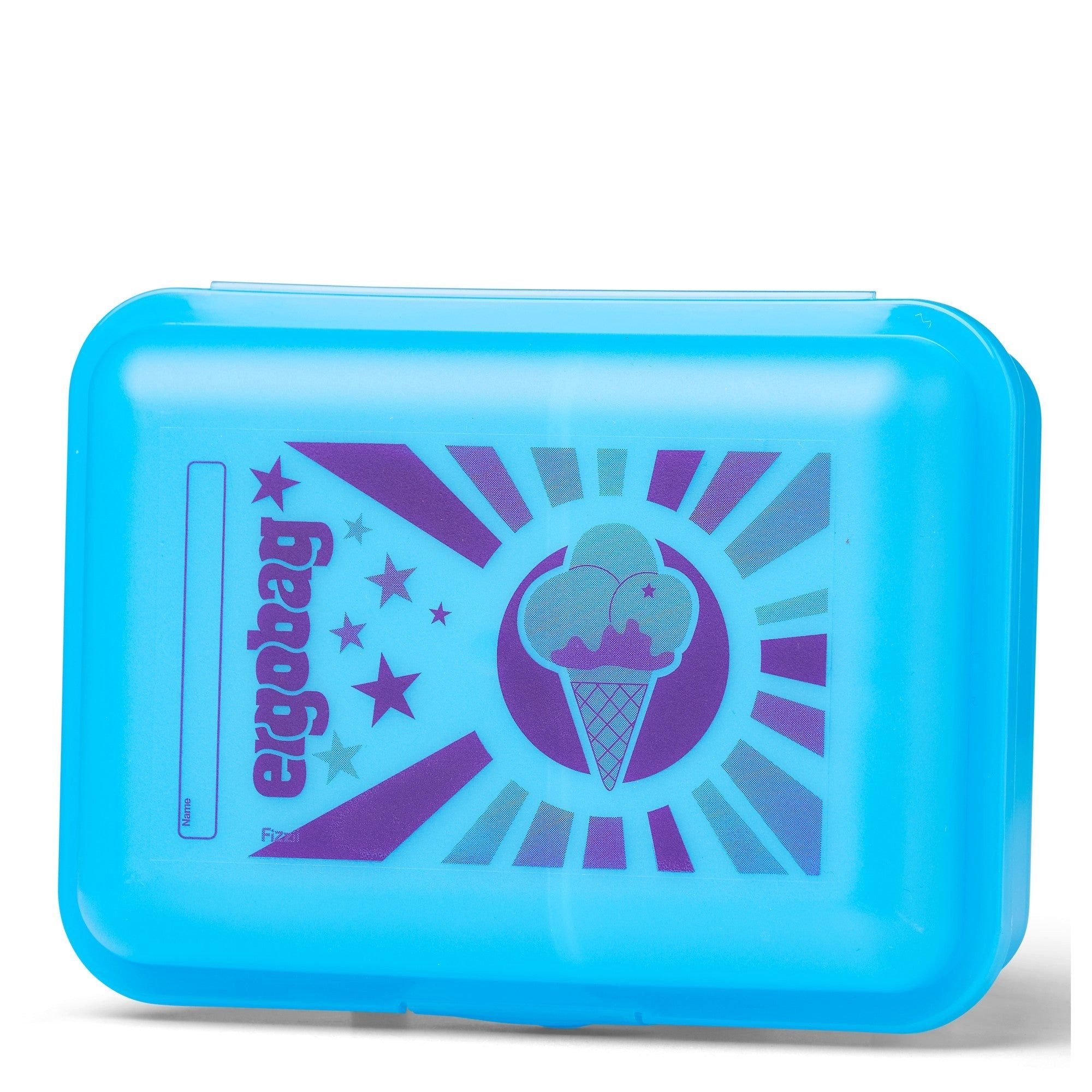 ergobag Lunchbox Zubehör - Brotzeitbox 18 cm (Eis)