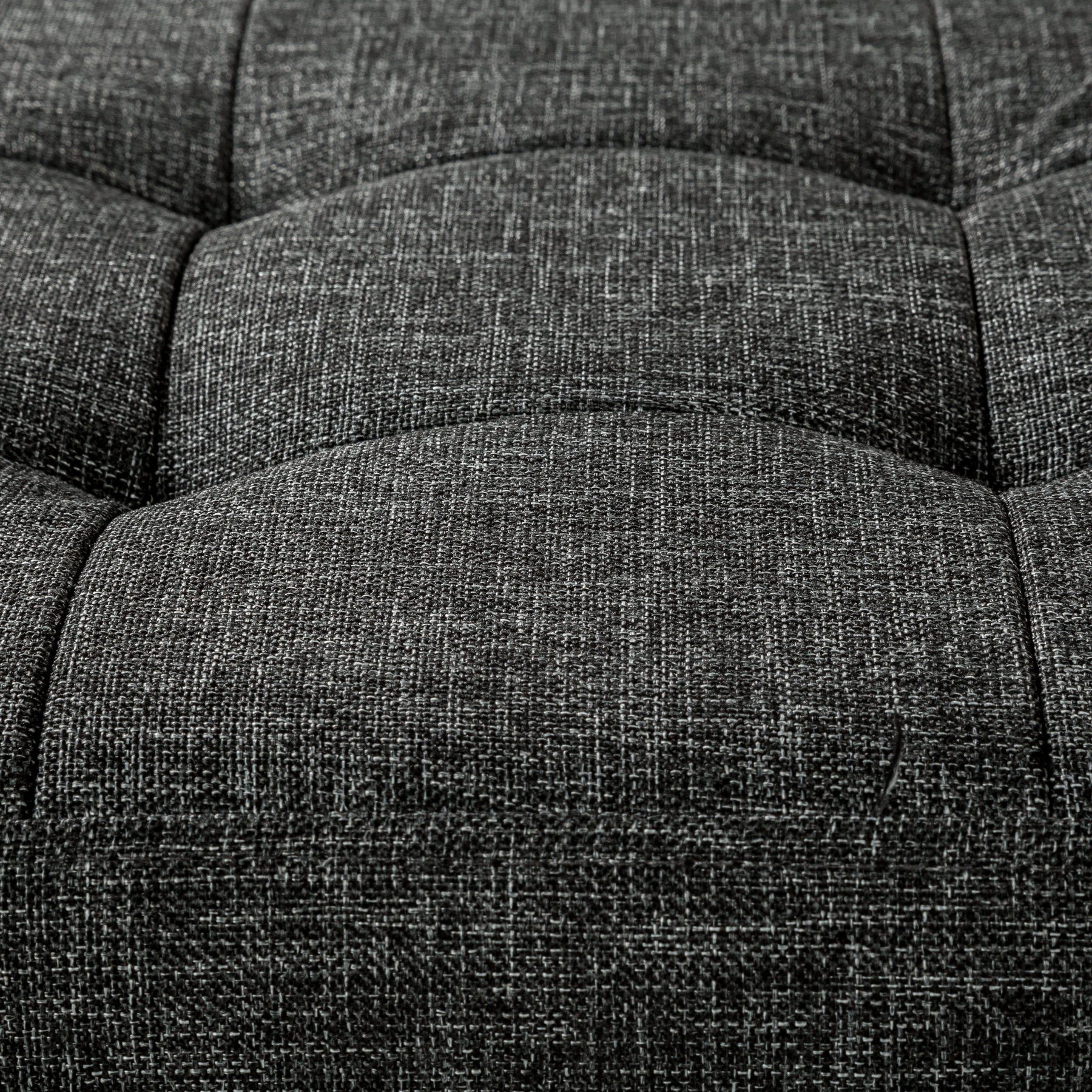 tectake faltbar Sitztruhe Polyester Stauraum aus mit dunkelgrau Faltbare Sitzhocker (1),