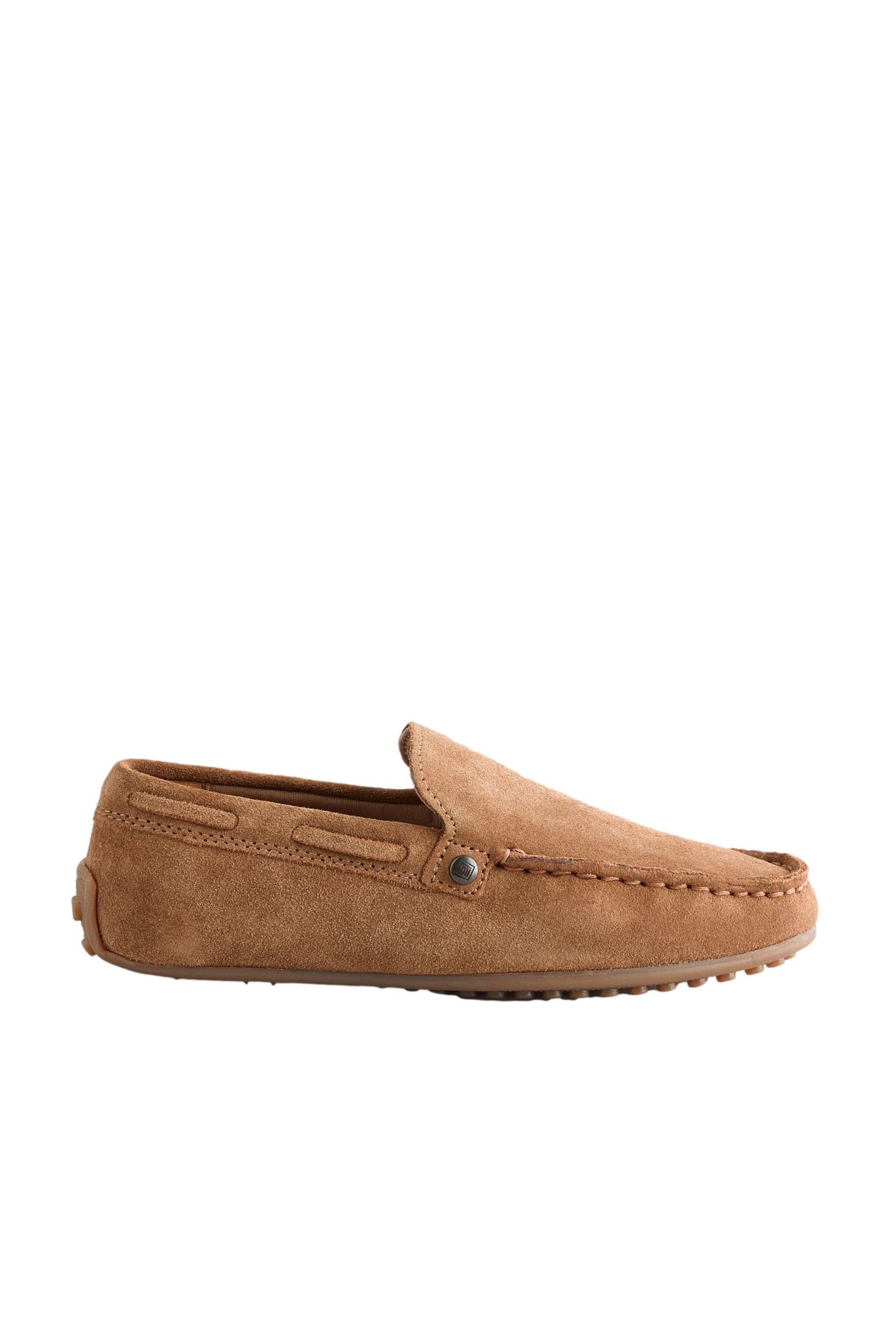 Next Veloursleder-Loafers Loafer
