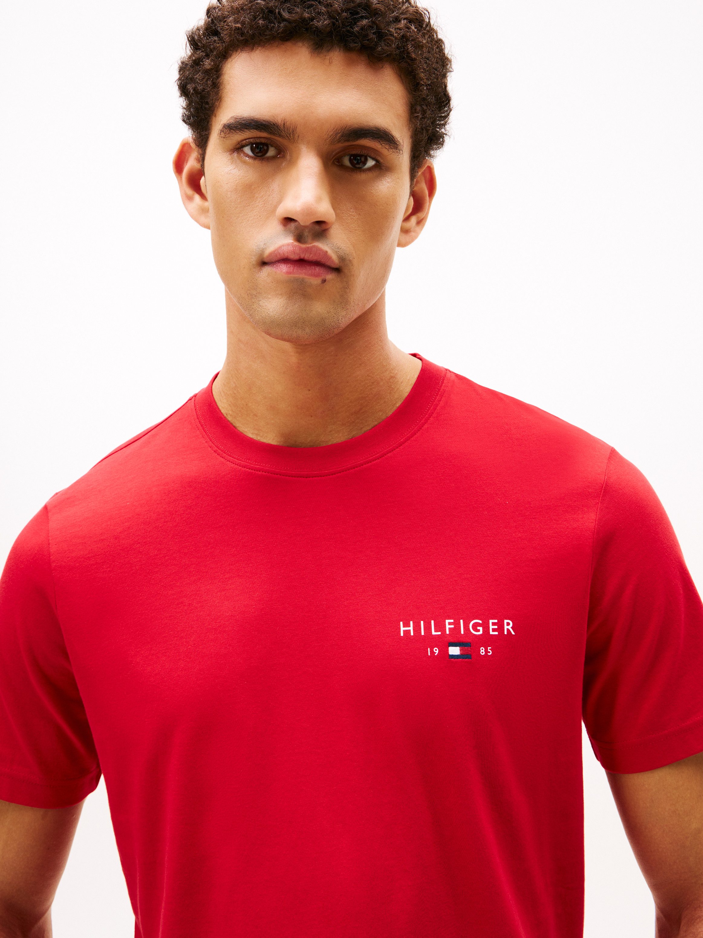 Tommy Hilfiger T-Shirt BRAND LOVE SMALL HILFIGER normale Passform, Rundhals günstig online kaufen
