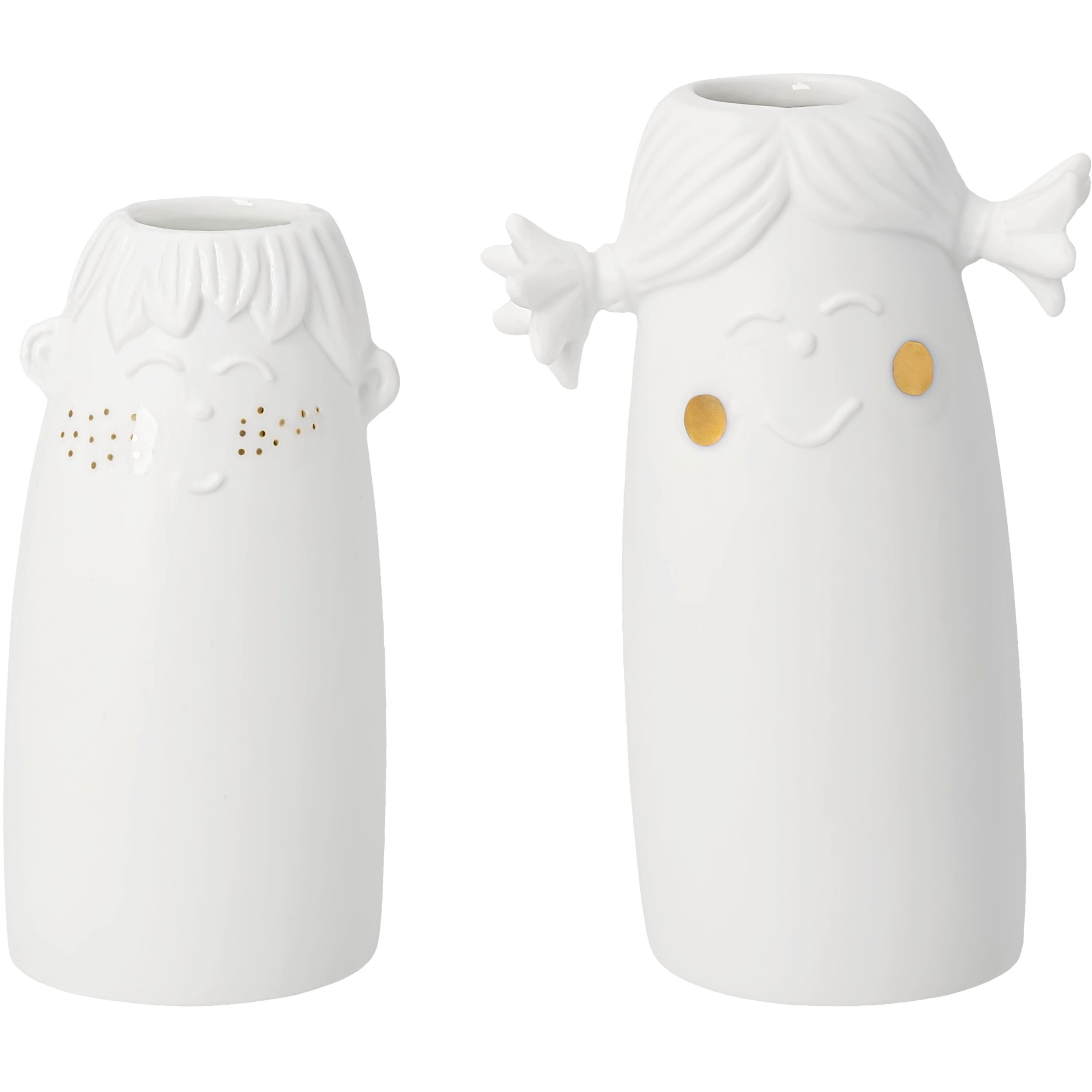 Räder Design Dekovase Familienbande Minis Vasen Set aus Porzellan von räder design Maße: D.3