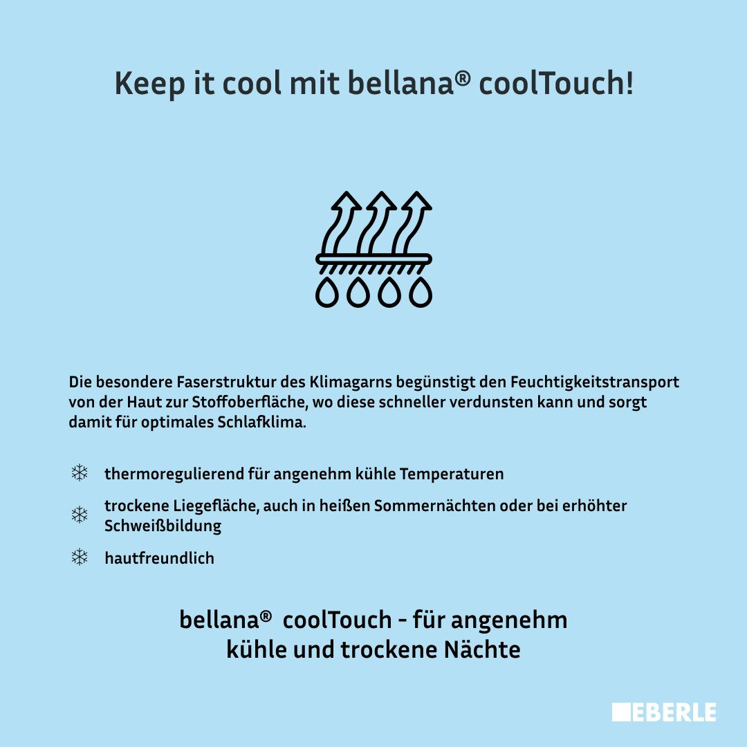 bellana Spannbettlaken bellana coolTouch, Jersey-Elasthan, Gummizug: günstig online kaufen