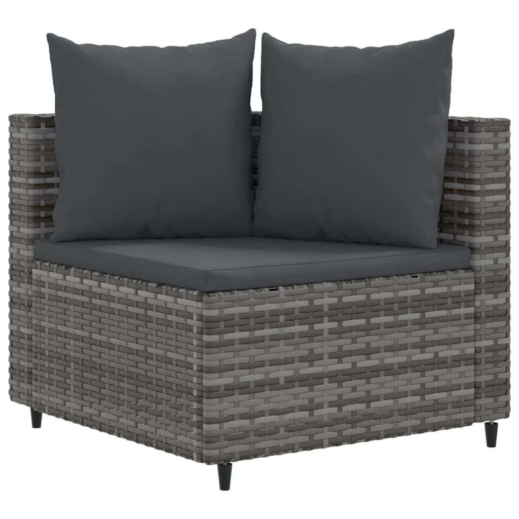 vidaXL Gartenlounge-Set 4-tlg. Garten-Sofagarnitur mit Kissen günstig online kaufen