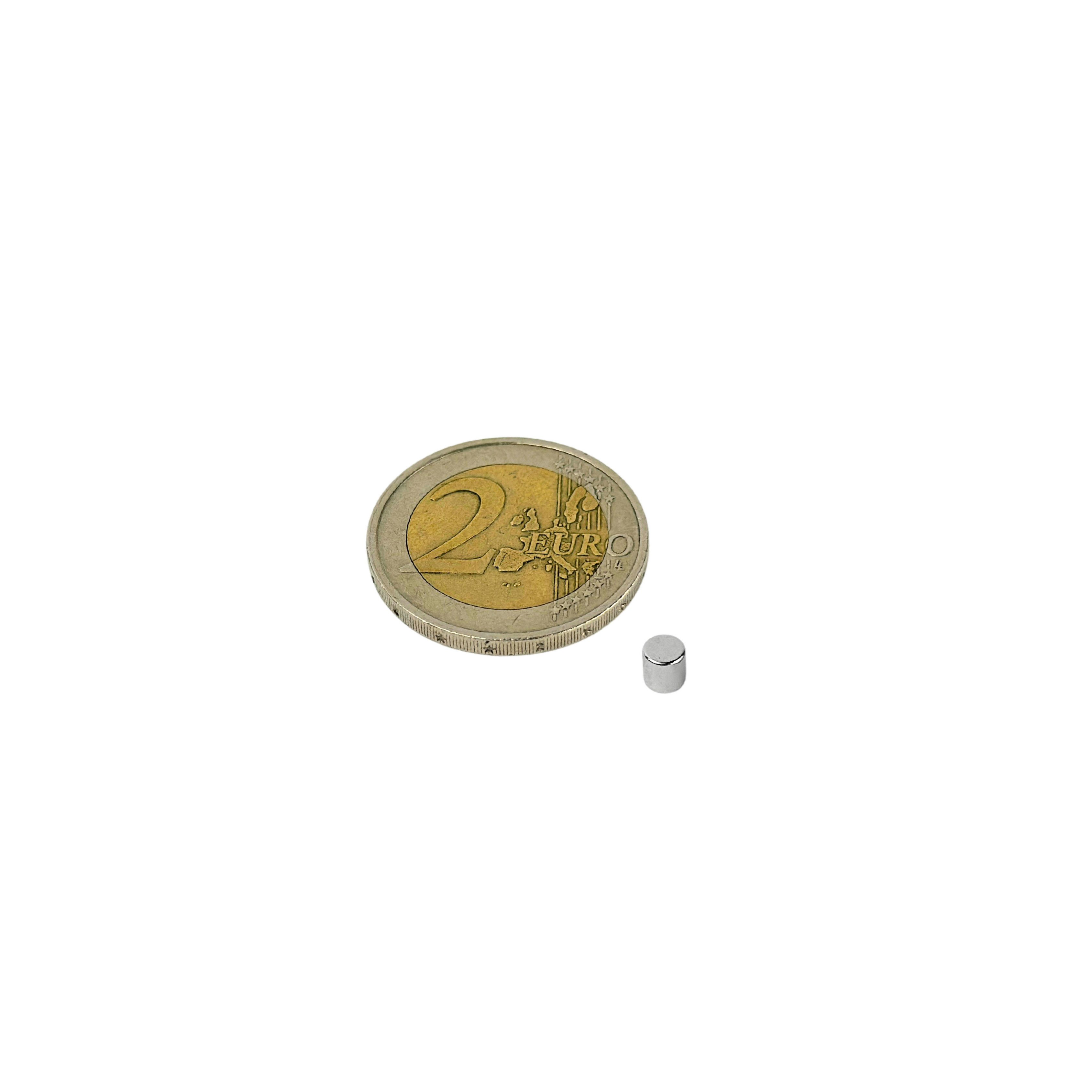 MaajeeKuto Magnet Neodym Scheibenmagnet 2x2mm N42 Supermagnet Ni-Cu-Ni 95g Haftkraft (10-St) von MaajeeKuto