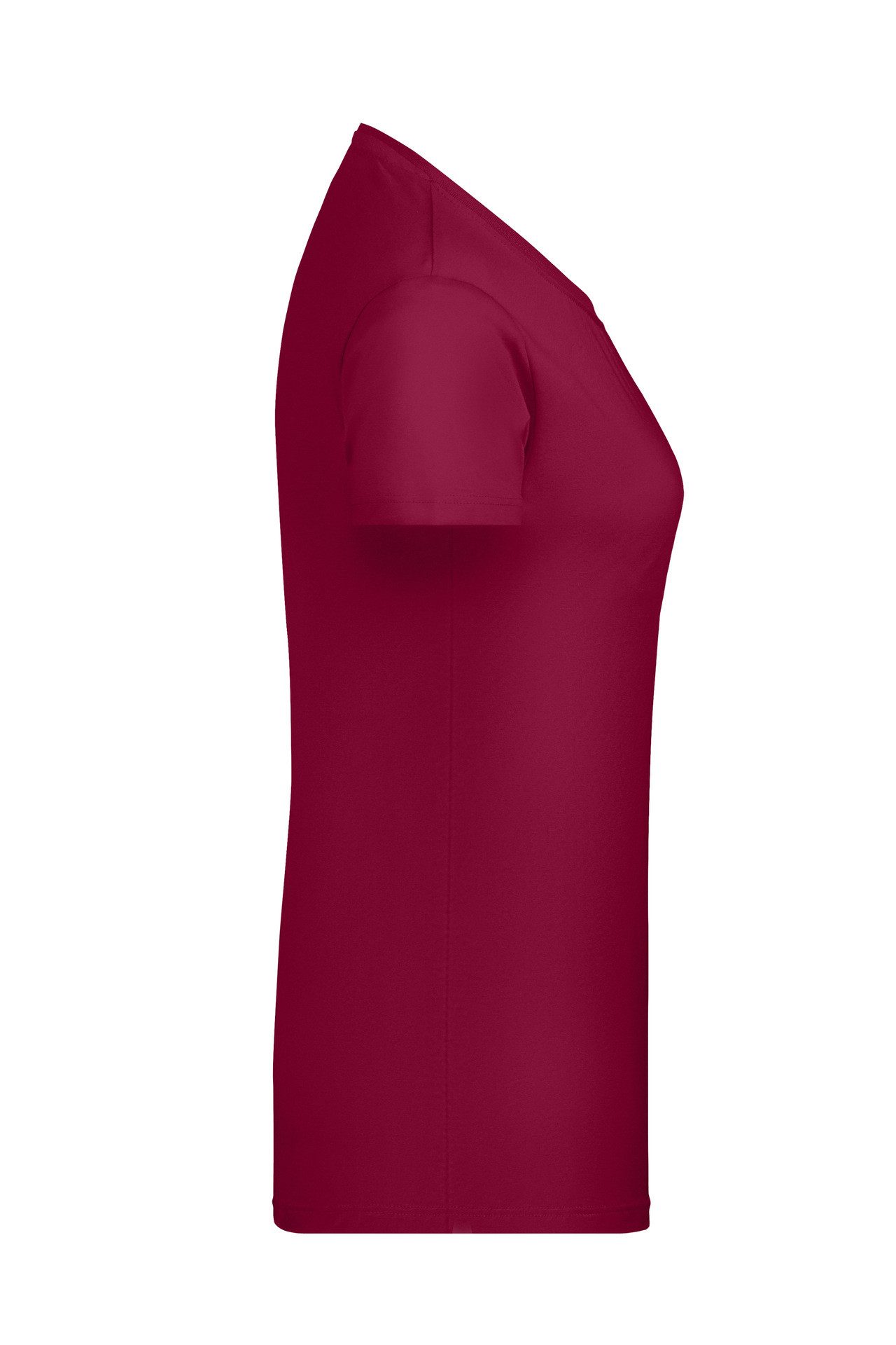 James & Nicholson T-Shirt Doppelpack leicht tailliertes klassisches Damen basic T-Shirt 8007 (Doppelpack, 2er-Pack) 100% gekämmte, ringesponnene BIO-Baumwolle – Bild 4 von 5