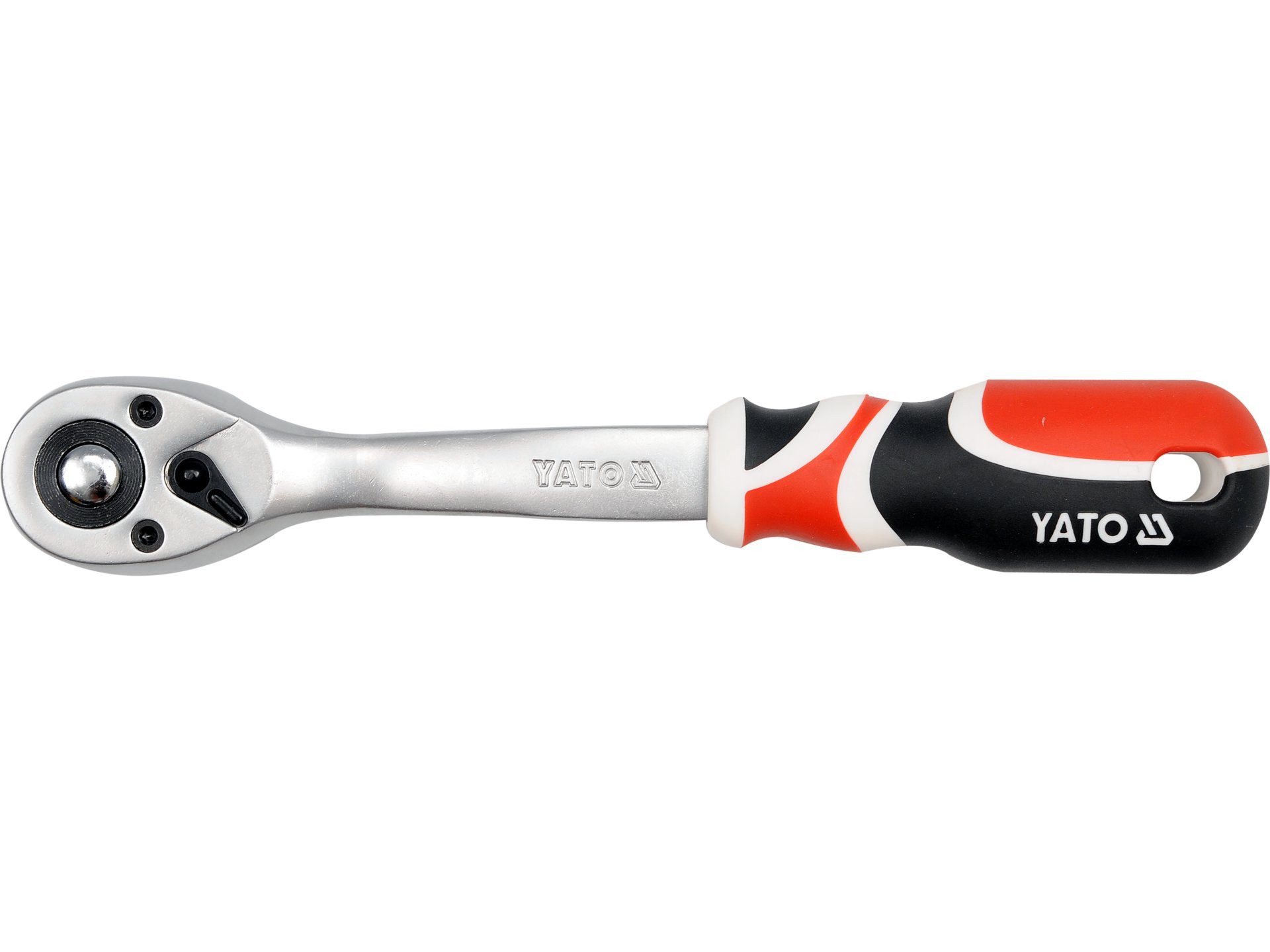 Yato Ratsche Gebogene Ratsche 1/2" mit TPR-Griff (Gebogene Ratsche 1/2" mit TPR-Griff)
