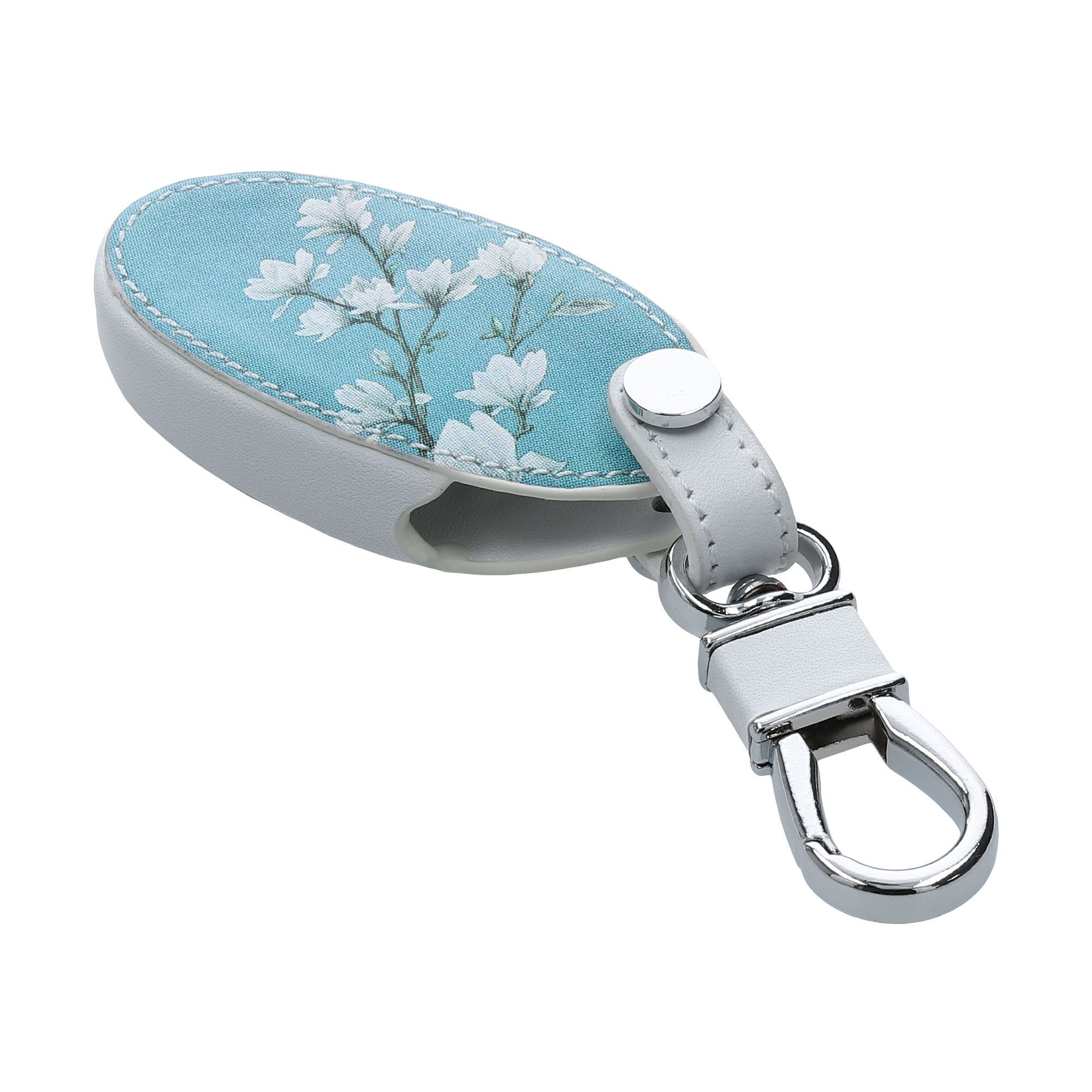 kwmobile Schlüsseltasche für Schlüsselhülle Nissan, Kunstleder Schutzhülle Hülle Cover Autoschlüssel