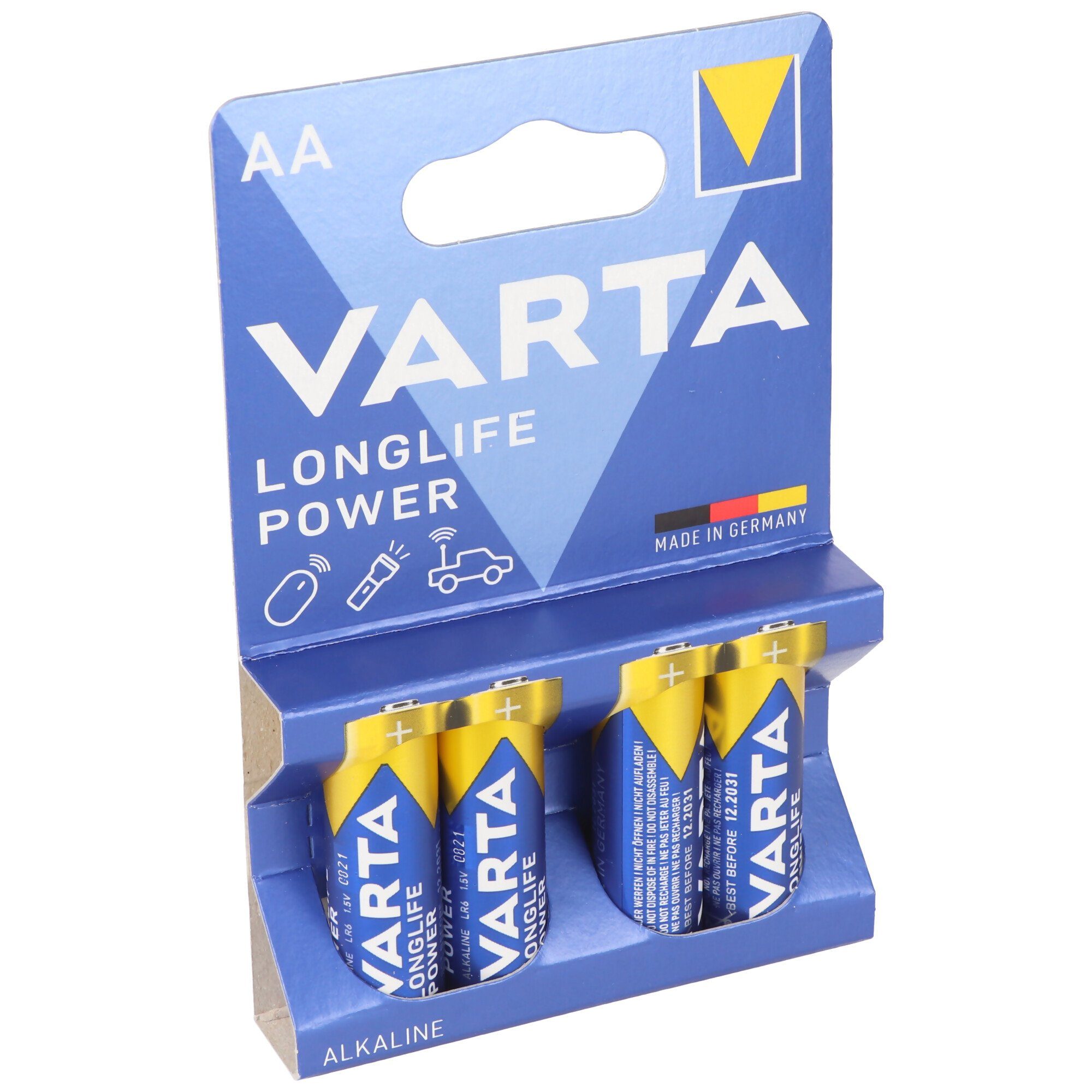 Varta Energy) Mignon (1,5 LR6 Batterie, V) 4906 Longlife High AA Power Batterien VARTA (ehem.