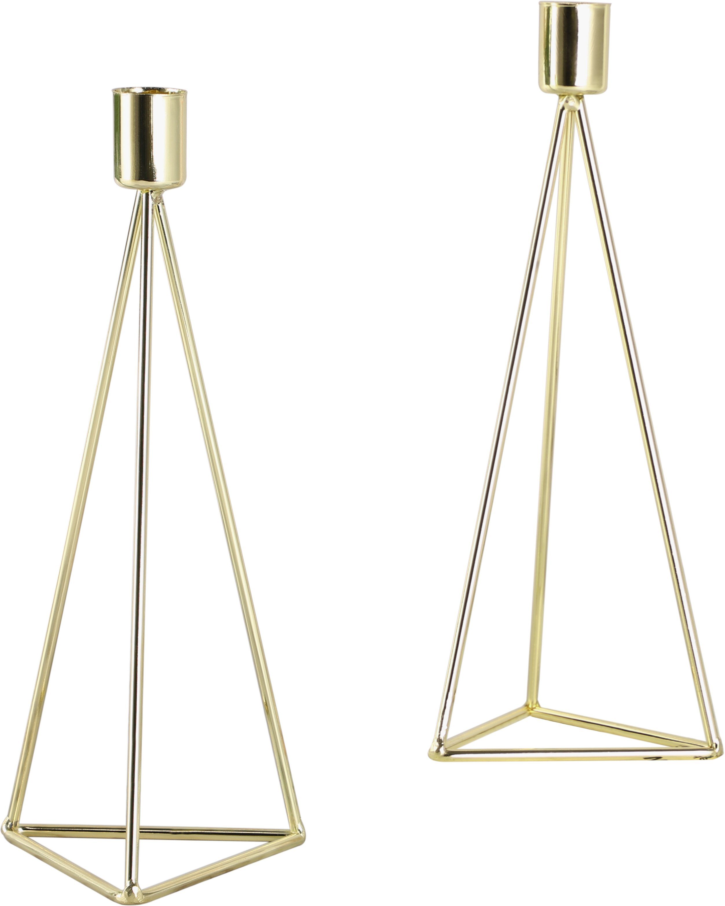 ECHTWERK Tischkerzenhalter Modern Big, Weihnachtsdeko (Set, 2 St), moderner Торшеры aus Eisen, Подсвечник, Höhe ca. 24,2 cm