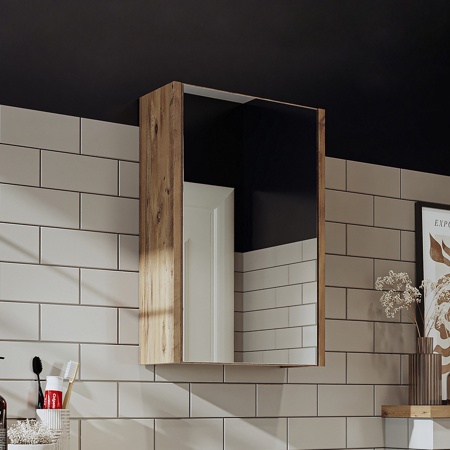 Roomart Badmöbel-Set LEO, (Badmöbelset Unterschrank mit günstig online kaufen