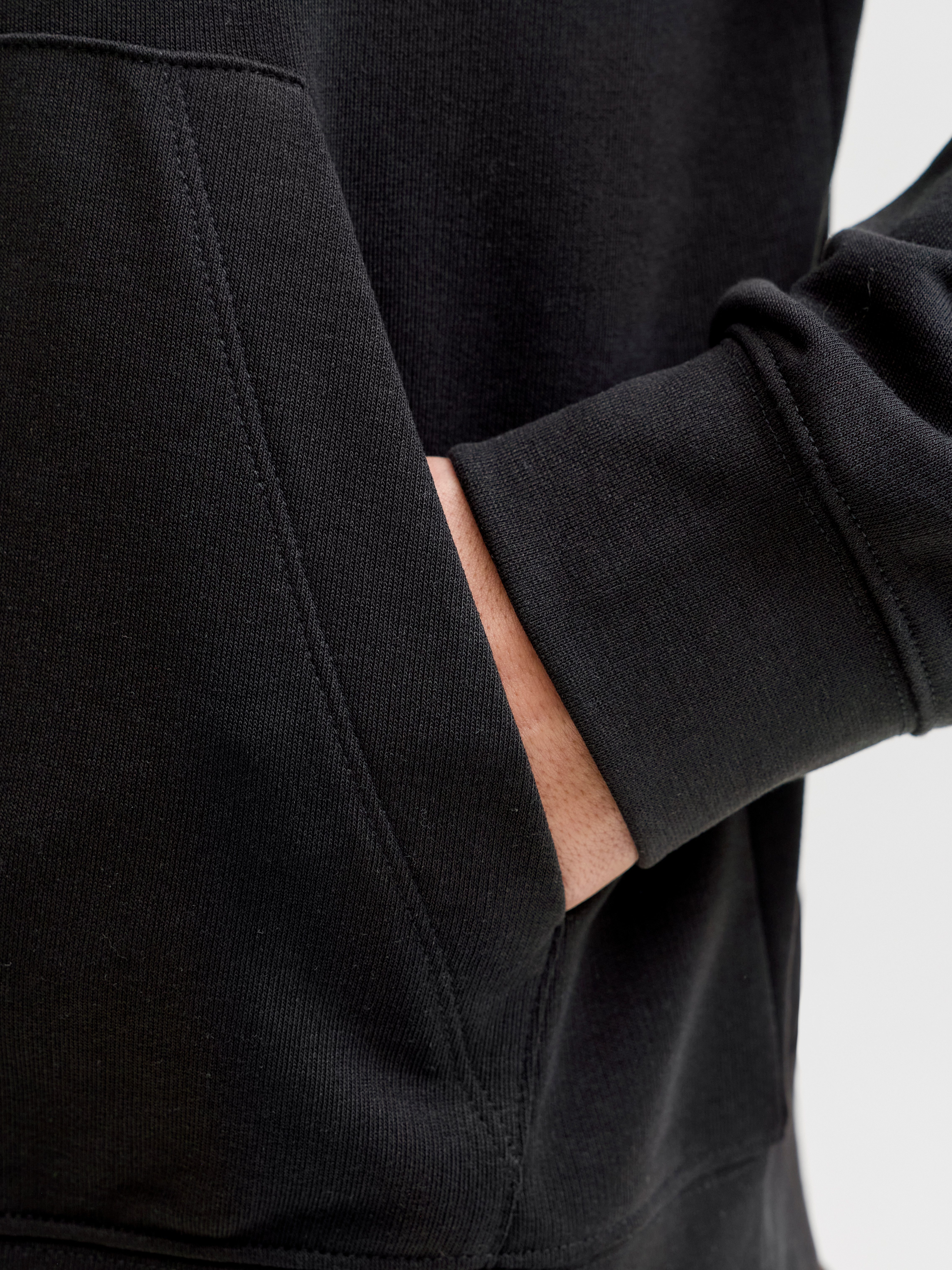 Jack & Jones Kapuzensweatshirt JJCOLE PRINT SWEAT HOOD UNB