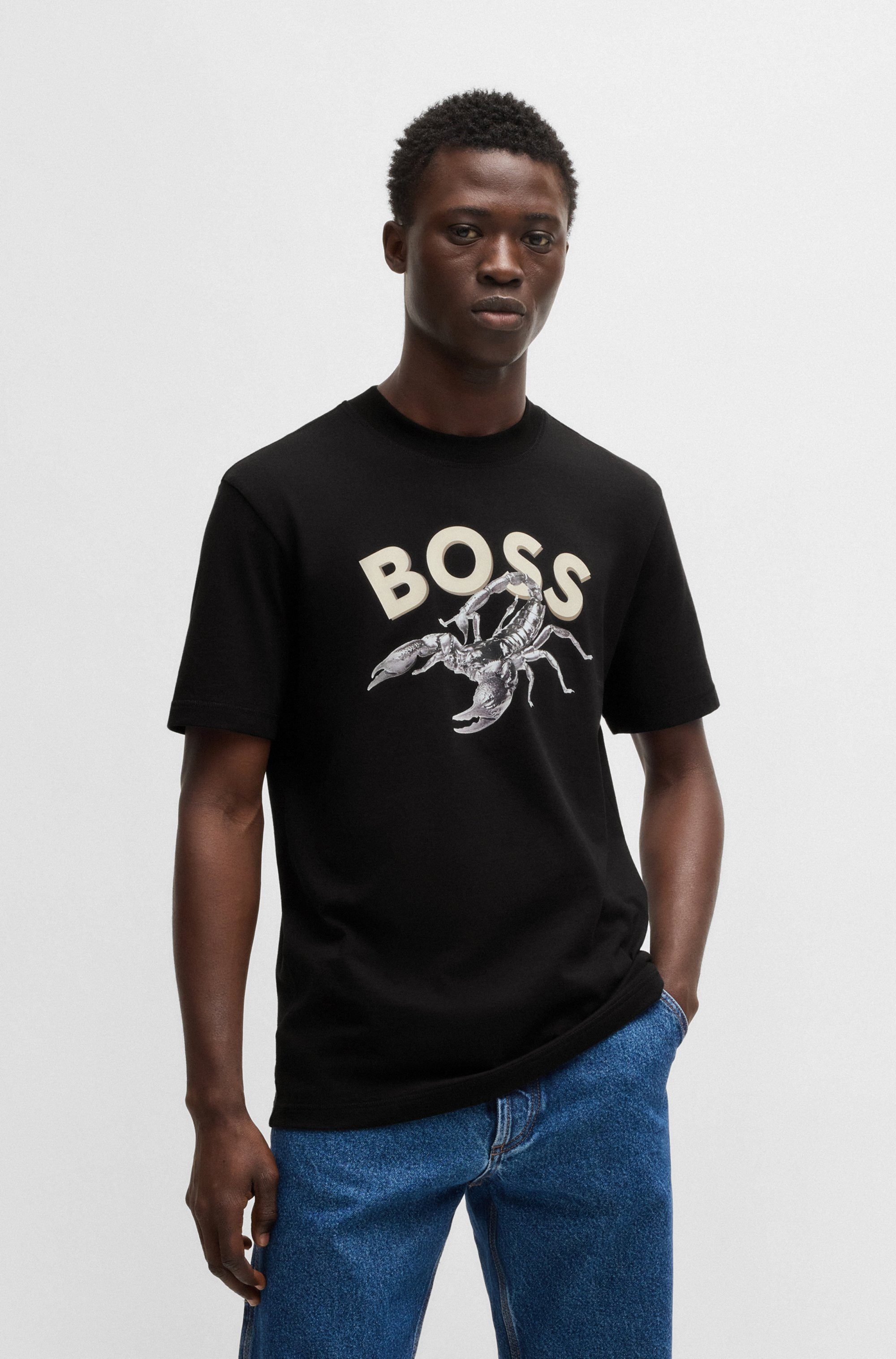 BOSS ORANGE T-Shirt "Te Bossfish", mit Aufdruck günstig online kaufen