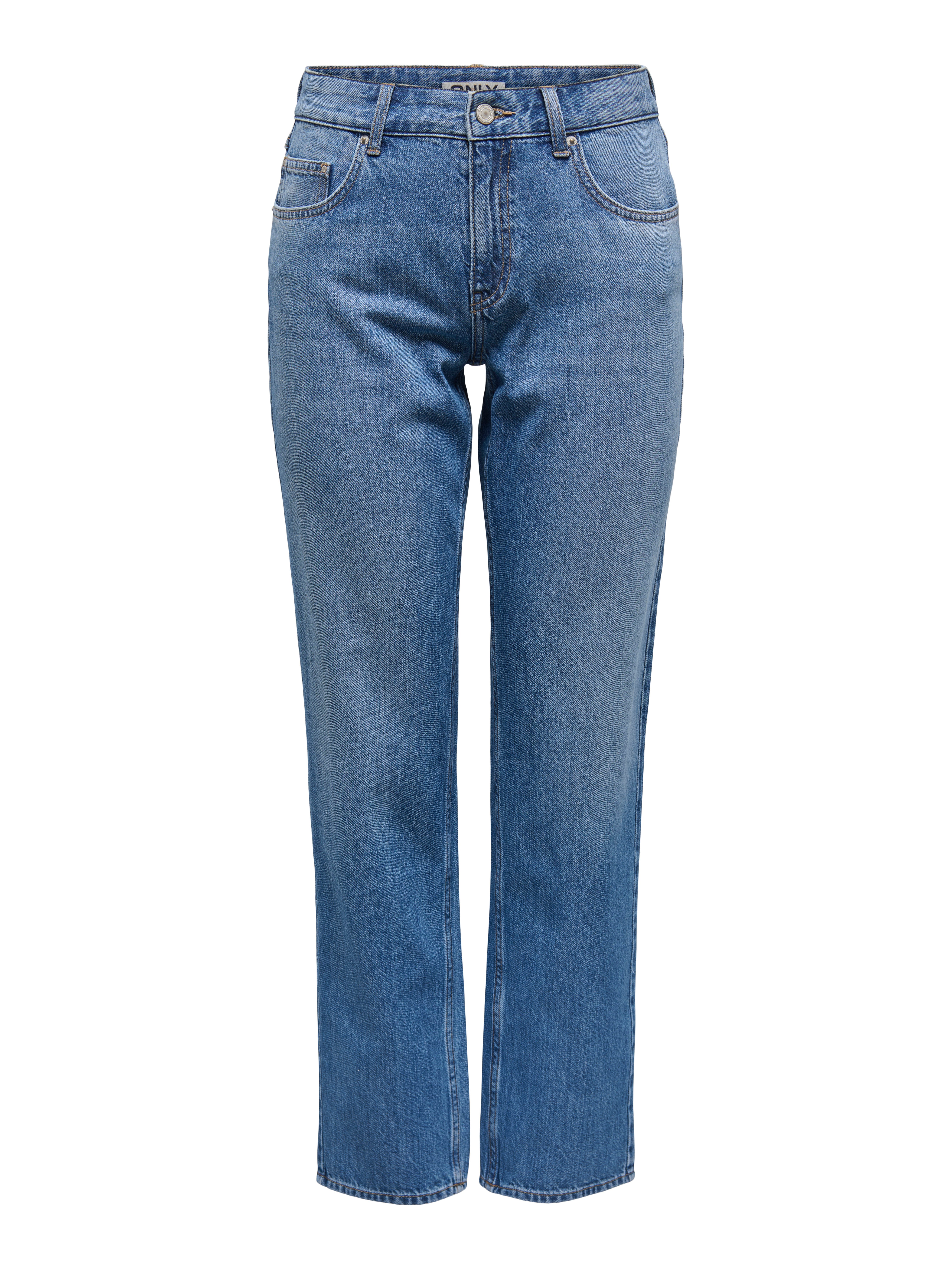 ONLY Gerade Jeans ONLLUMI MW MOM STRAIGHT DNM PIM920 NOOS günstig online kaufen