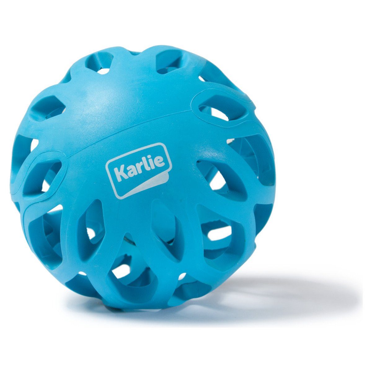 Karlie Tierball Gummispielball Koko blau, mittelgroß von Karlie