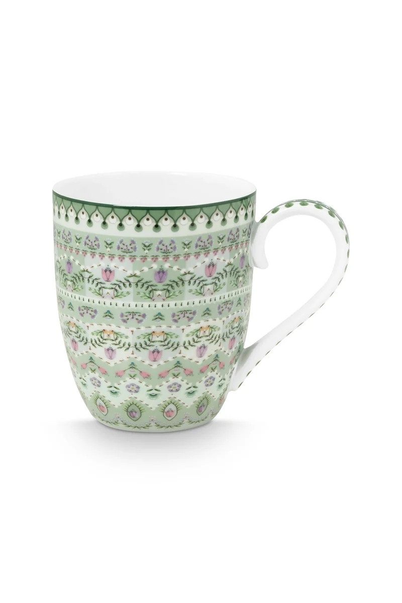 PiP Studio Tasse Lily & Lotus XL Jumbobecher Porzellan 0,45L